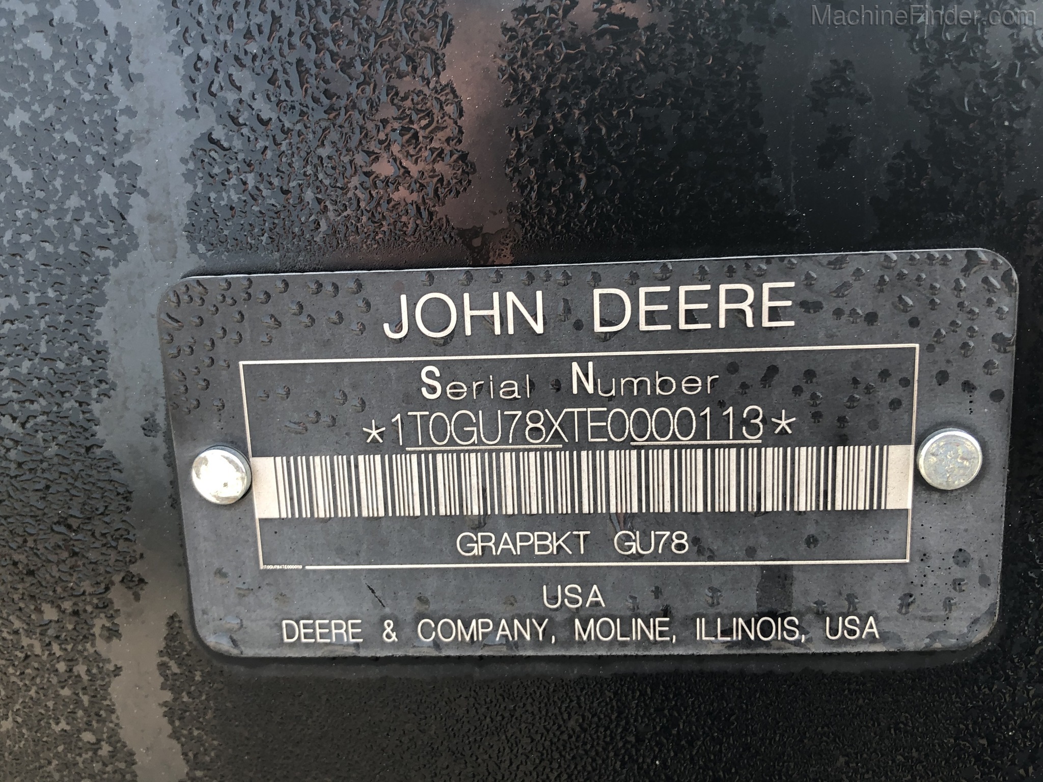 2015 John Deere GU78 Image 8