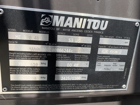 Photo of 2023 Manitou ME320