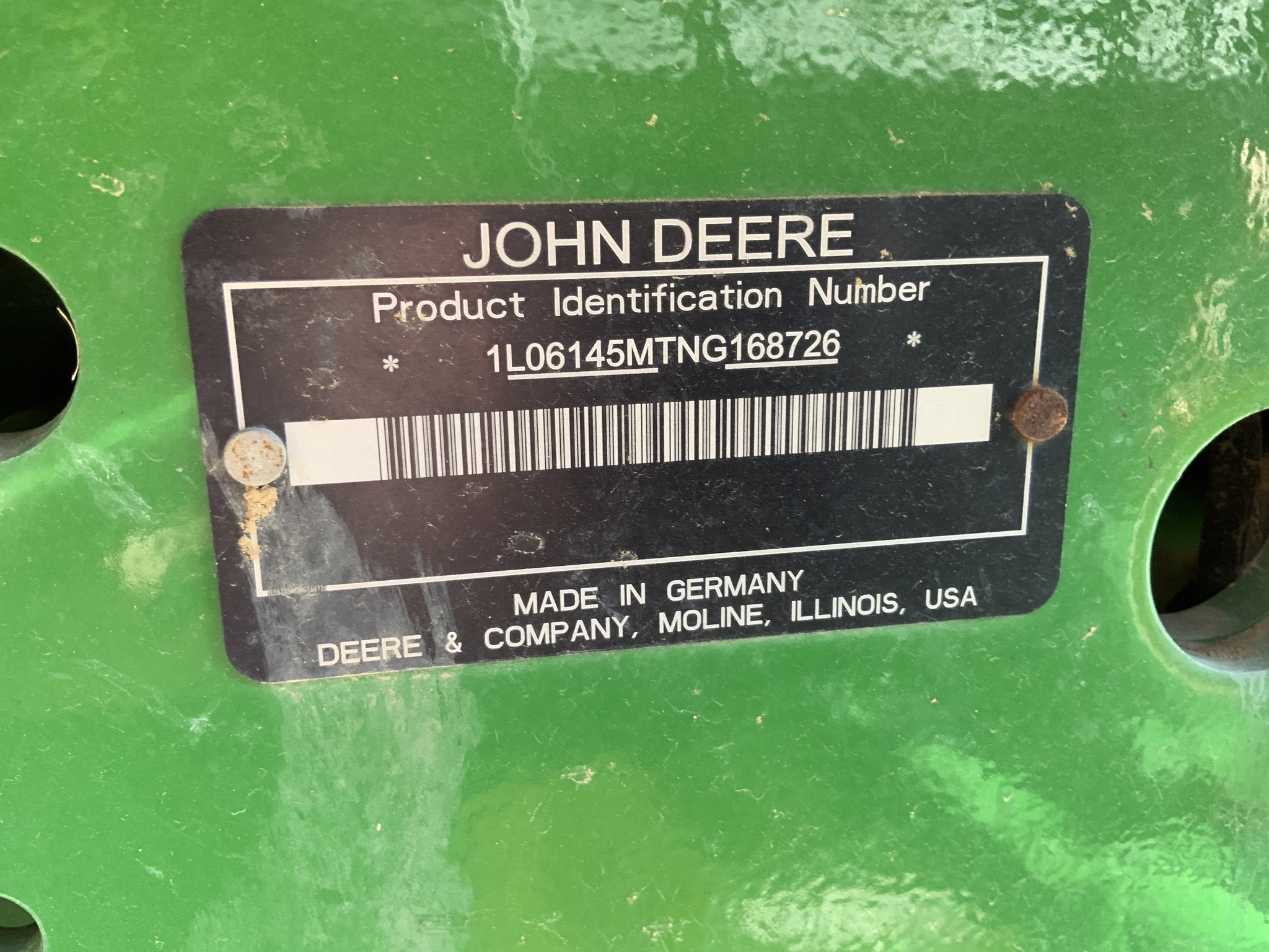 2023 John Deere 6145M Image 4