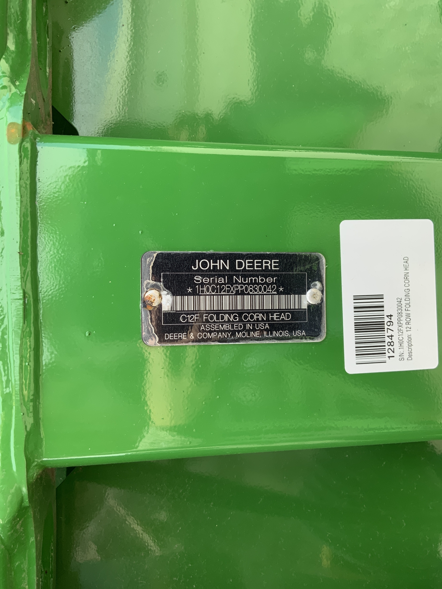 2024 John Deere C12F Image 4