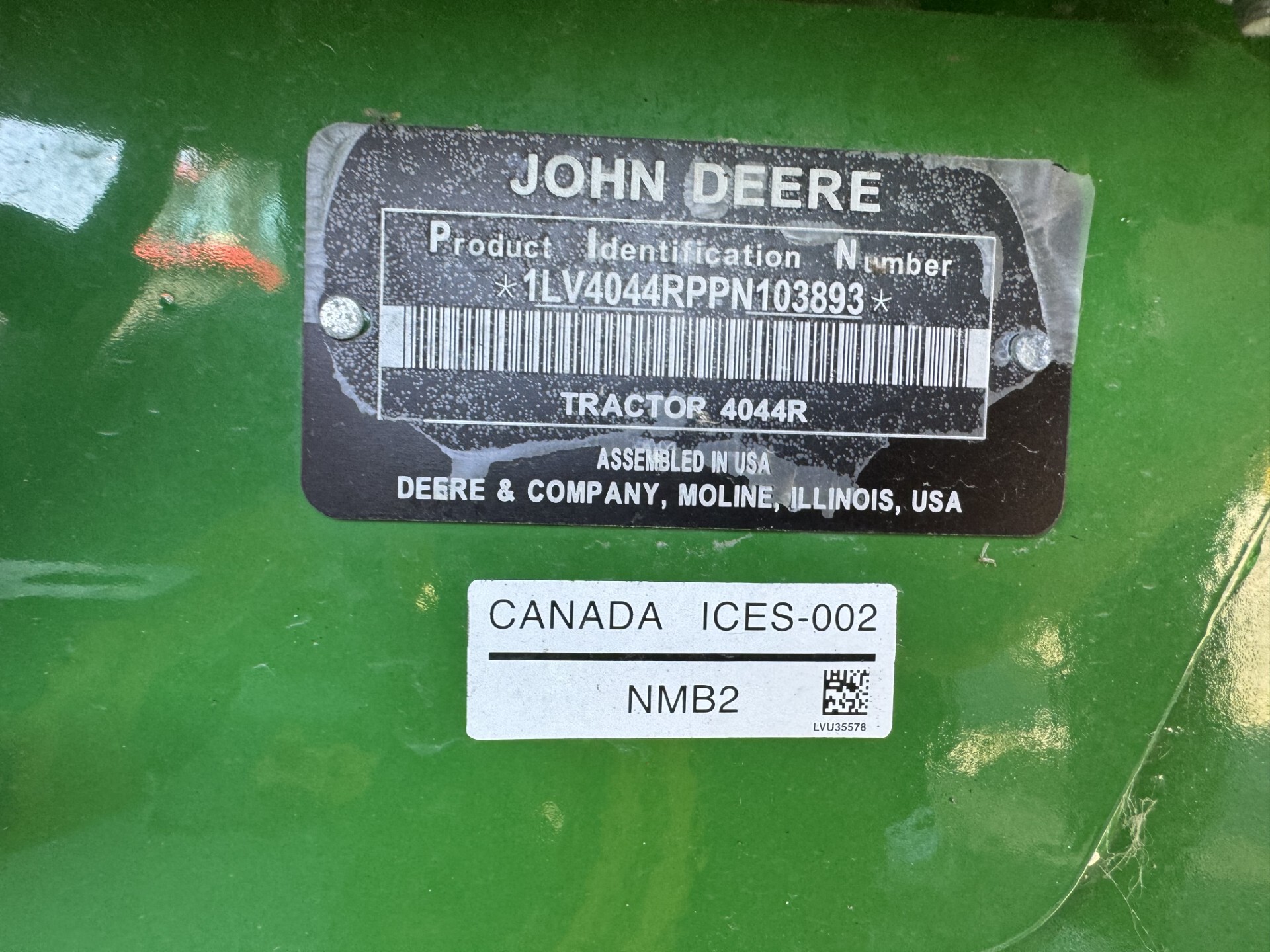 2023 John Deere 4044R Image 5