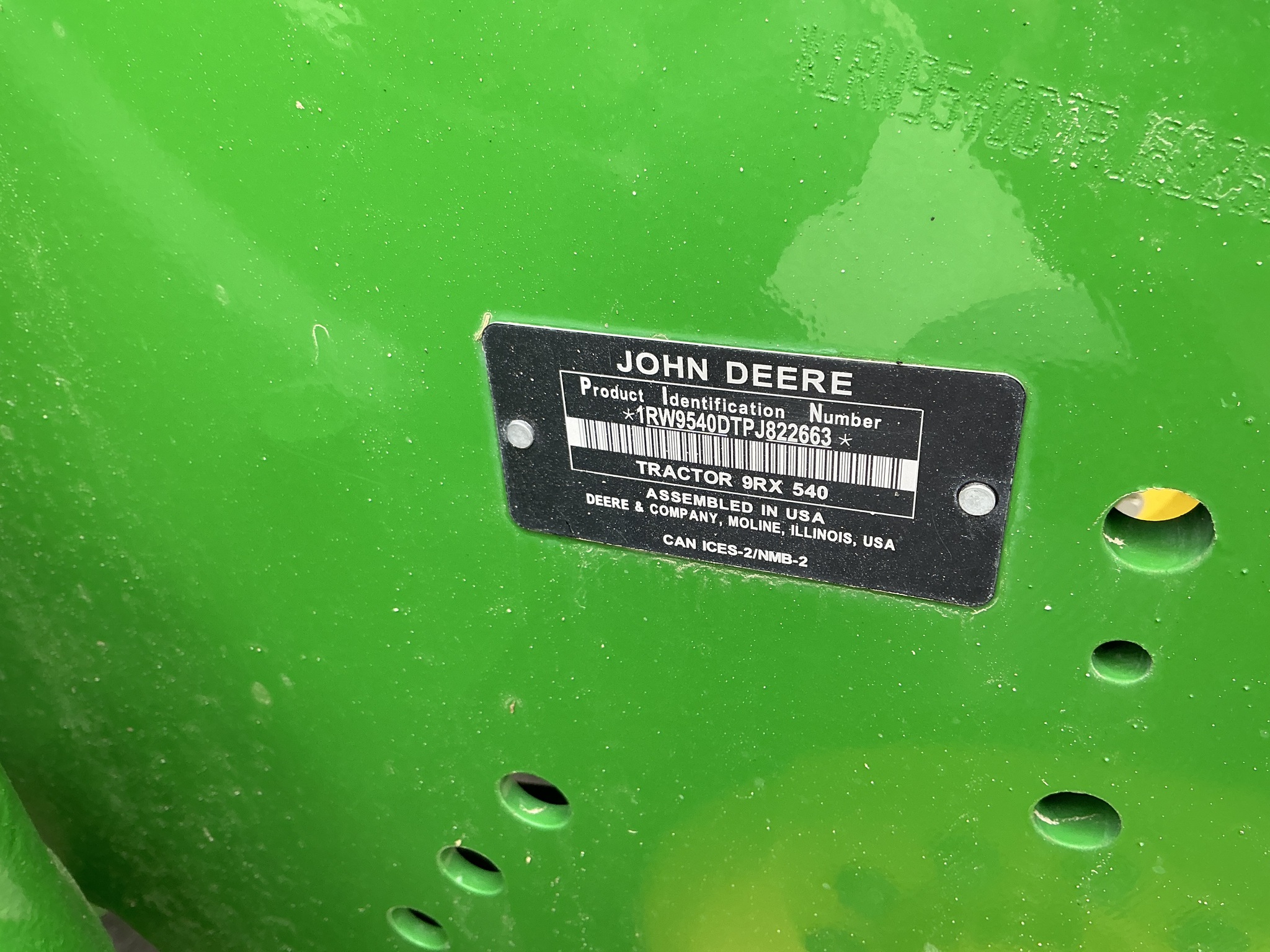 2023 John Deere 9RX 540 Image 9