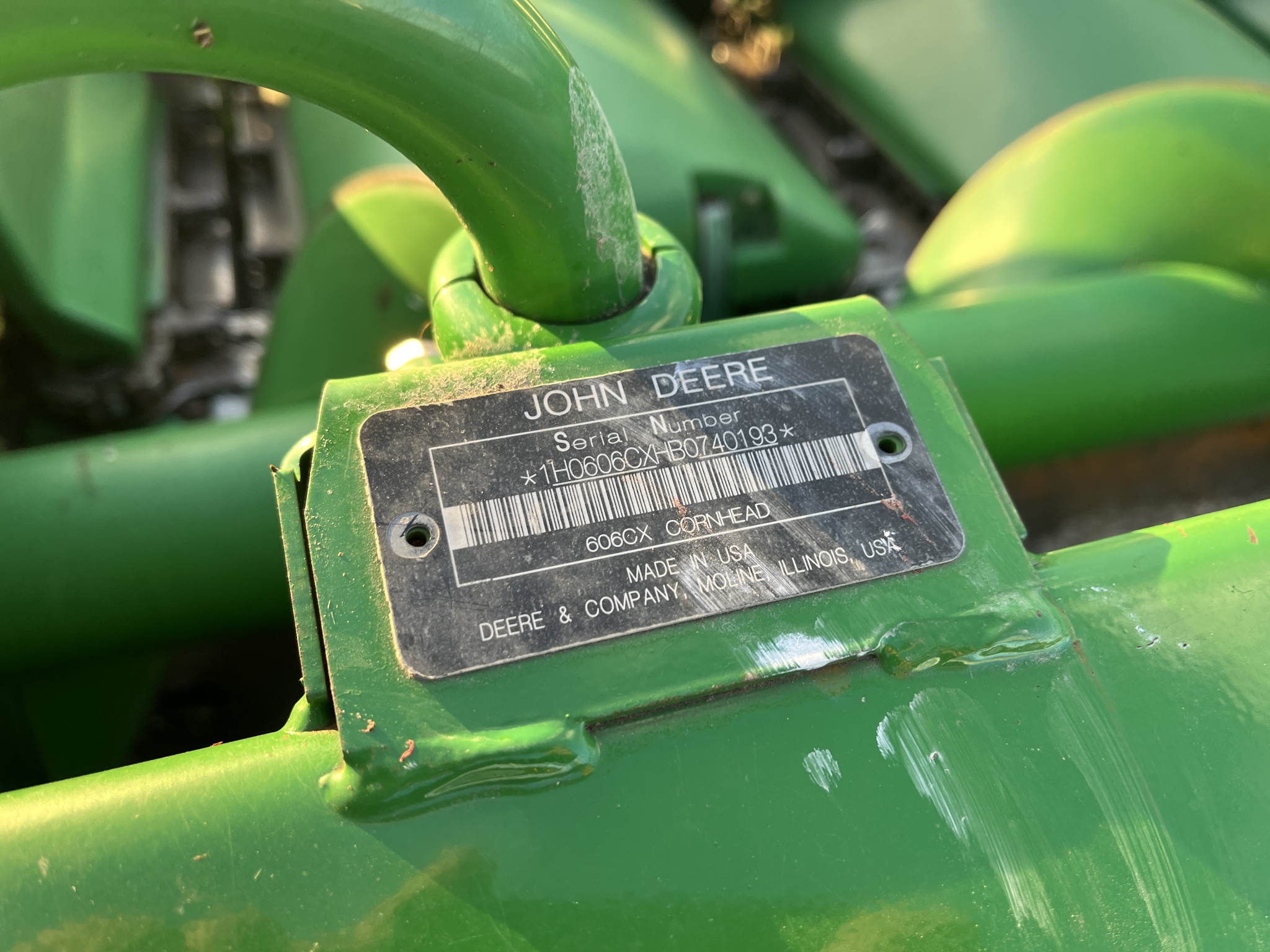 Used 2011 John Deere 606C Corn and Row Crop headers at Koenig Equipment in Urbana, OH - PhotoXL8