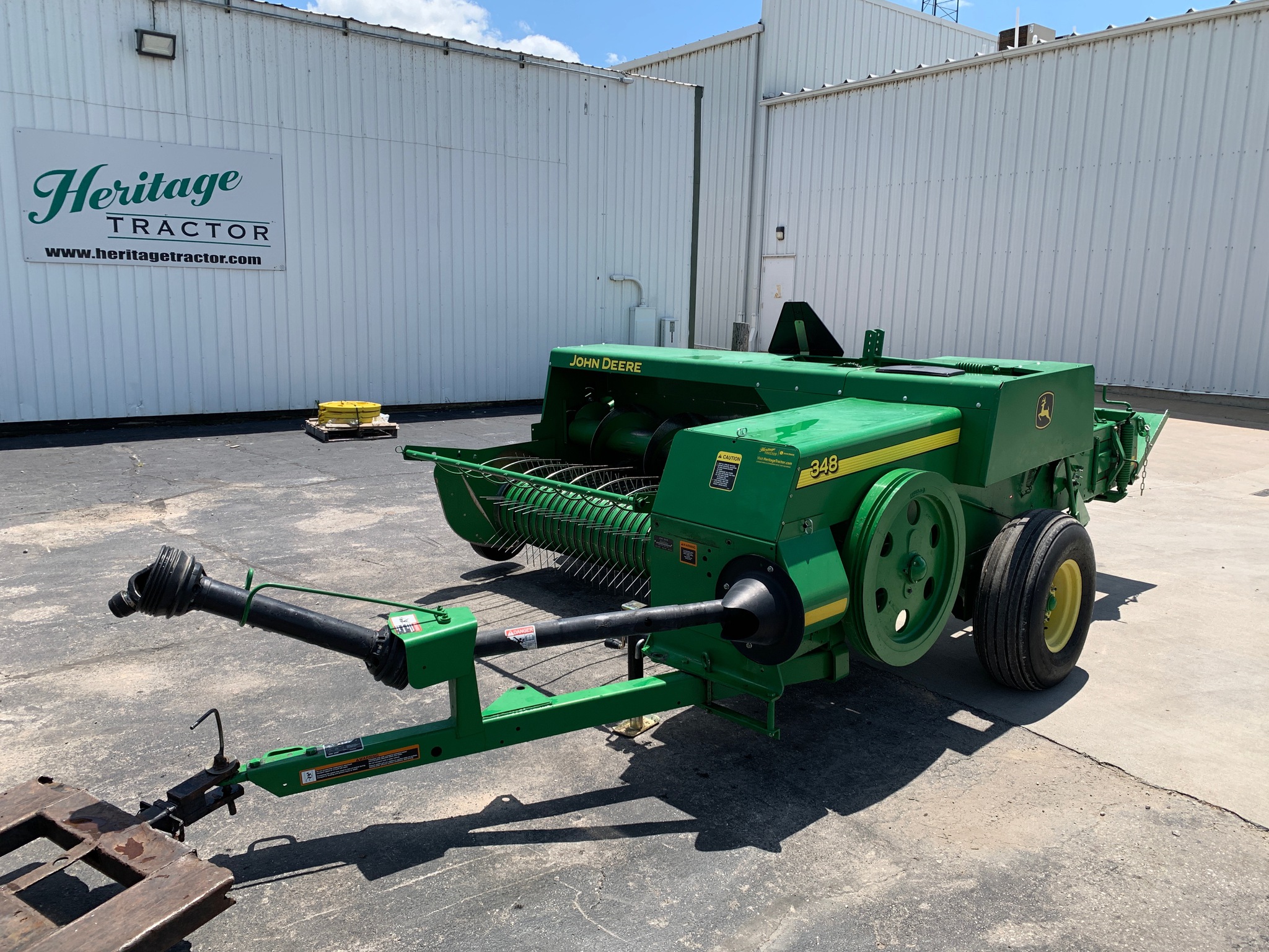  2013 John Deere 348 at Heritage Tractor in Lamar, MO