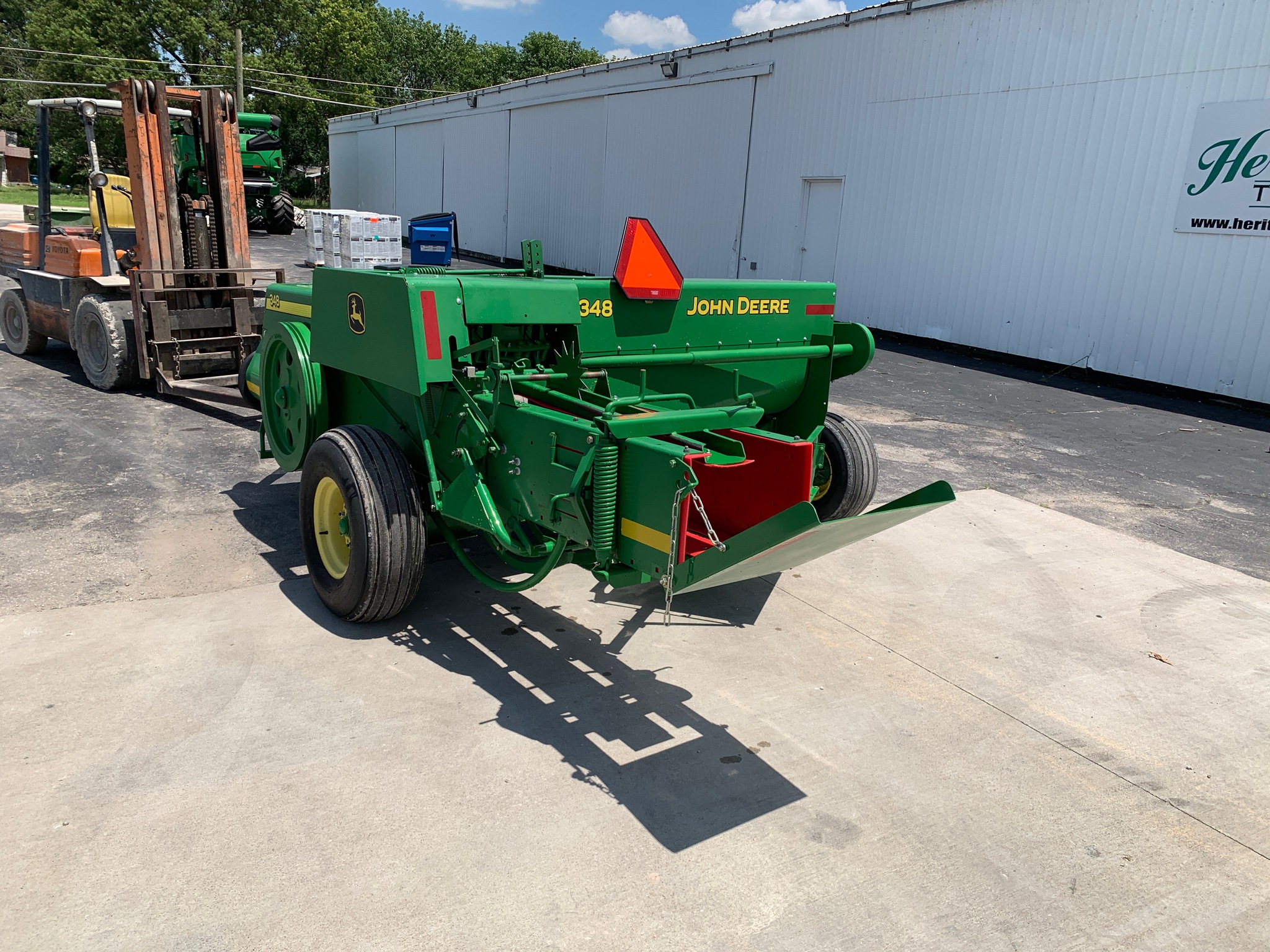  2013 John Deere 348 at Heritage Tractor in Lamar, MO