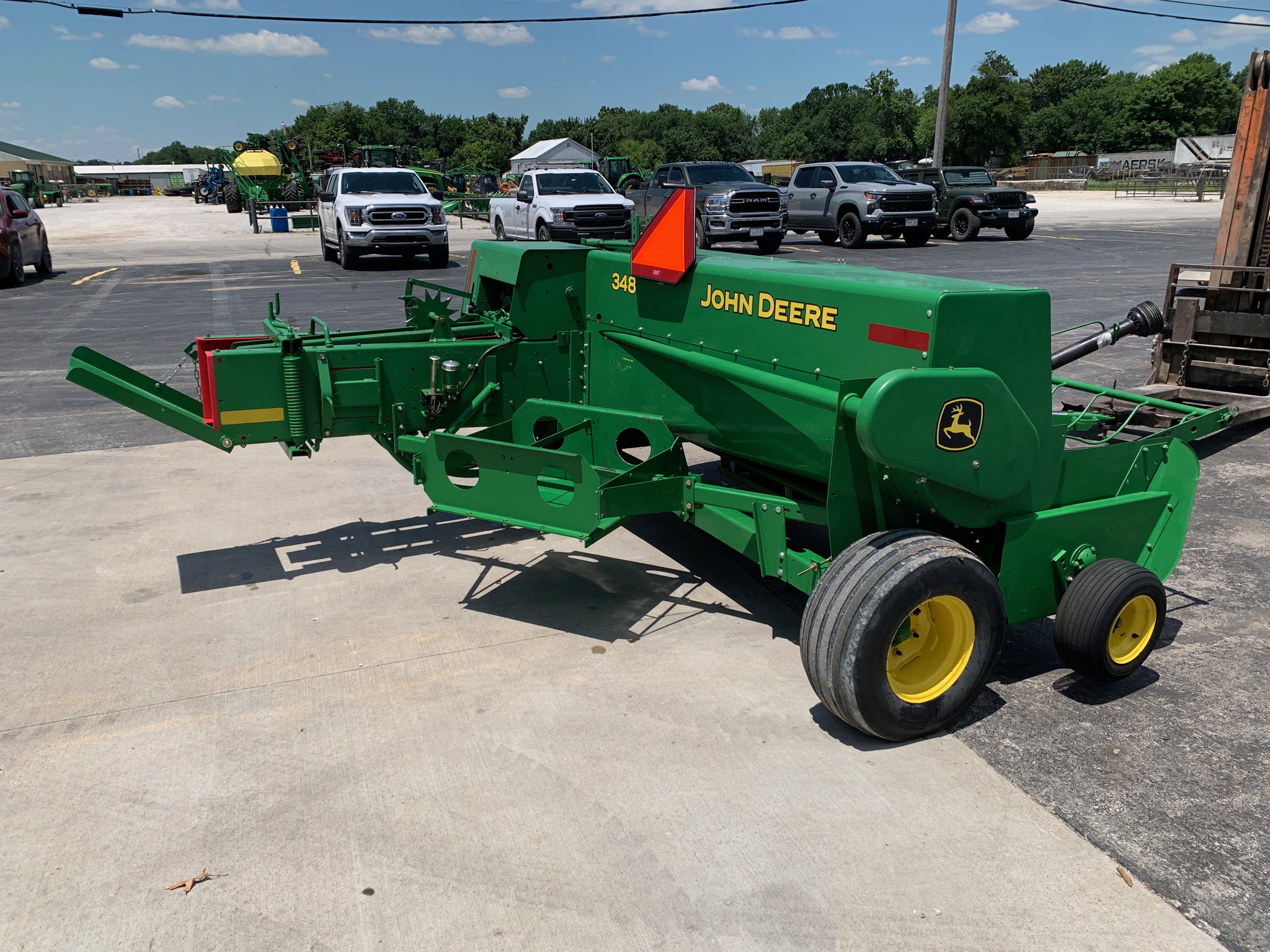  2013 John Deere 348 at Heritage Tractor in Lamar, MO