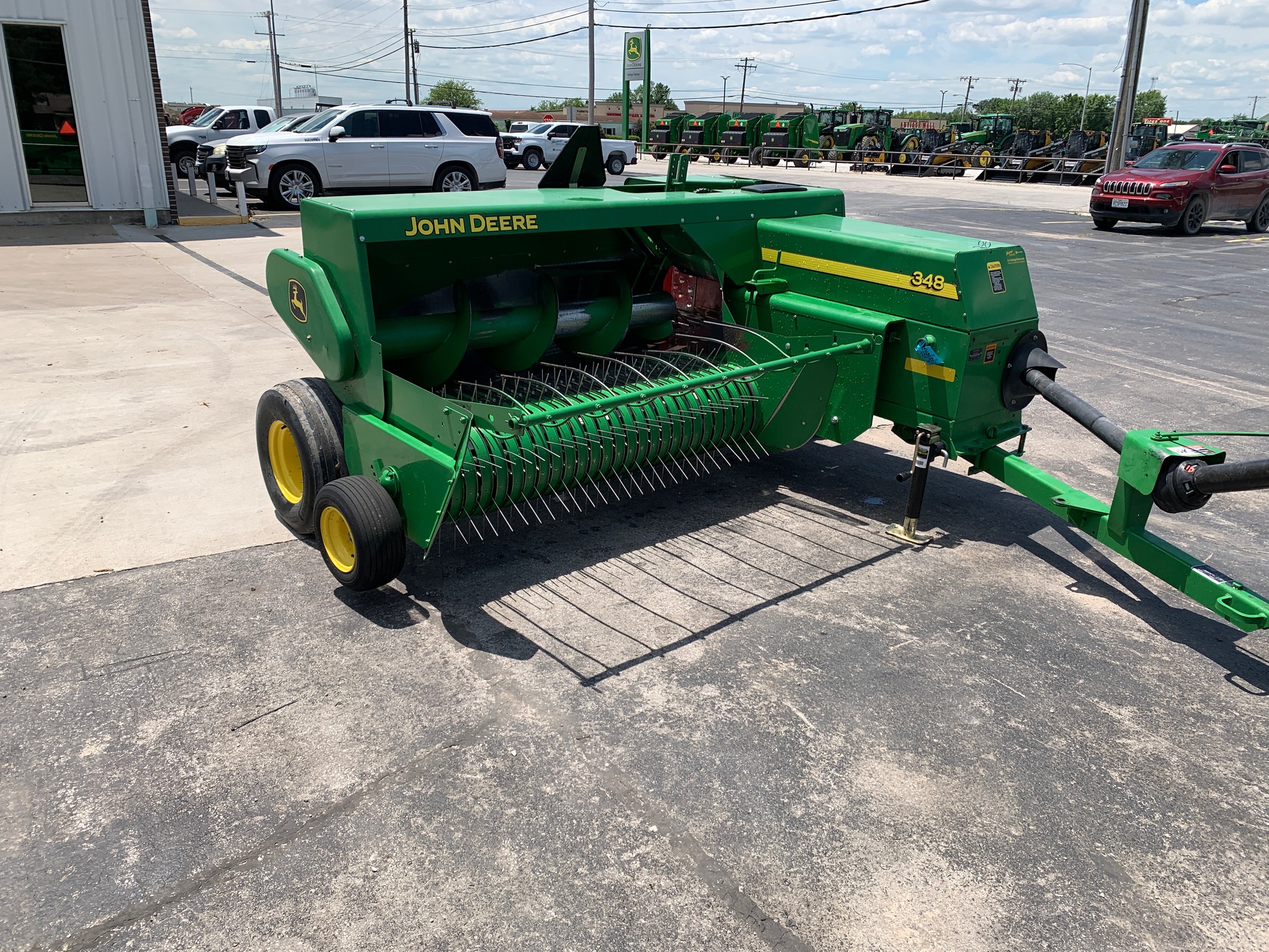  2013 John Deere 348 at Heritage Tractor in Lamar, MO