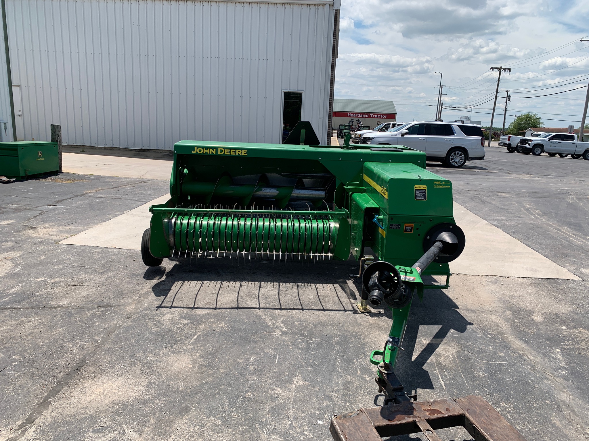  2013 John Deere 348 at Heritage Tractor in Lamar, MO