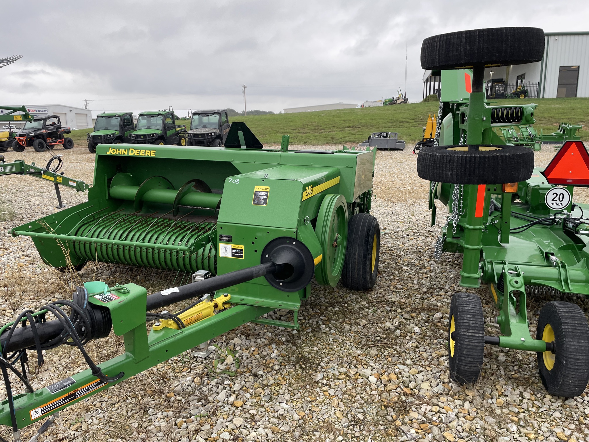  2022 John Deere 348 at Heritage Tractor in Rolla, MO