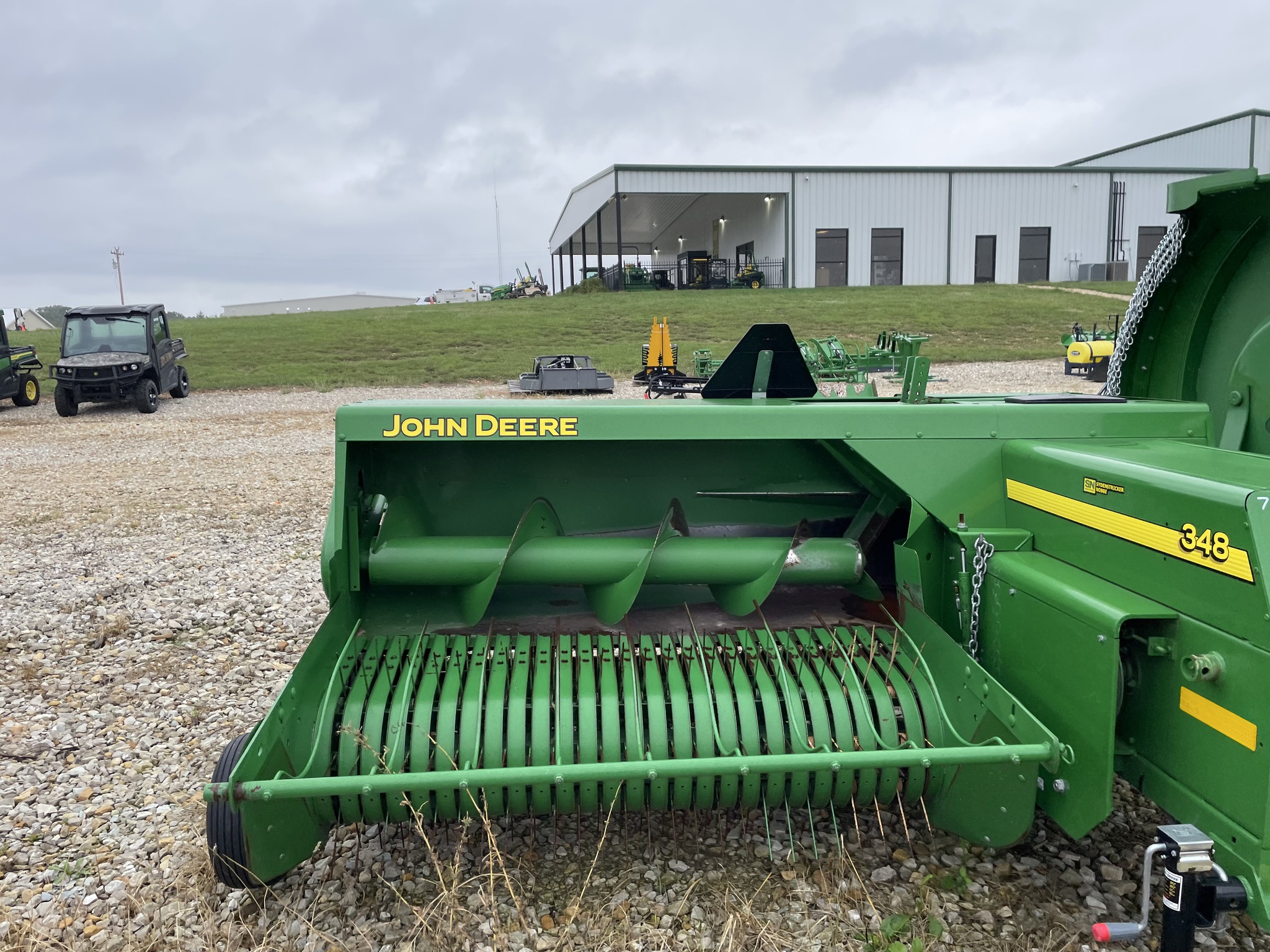  2022 John Deere 348 at Heritage Tractor in Rolla, MO