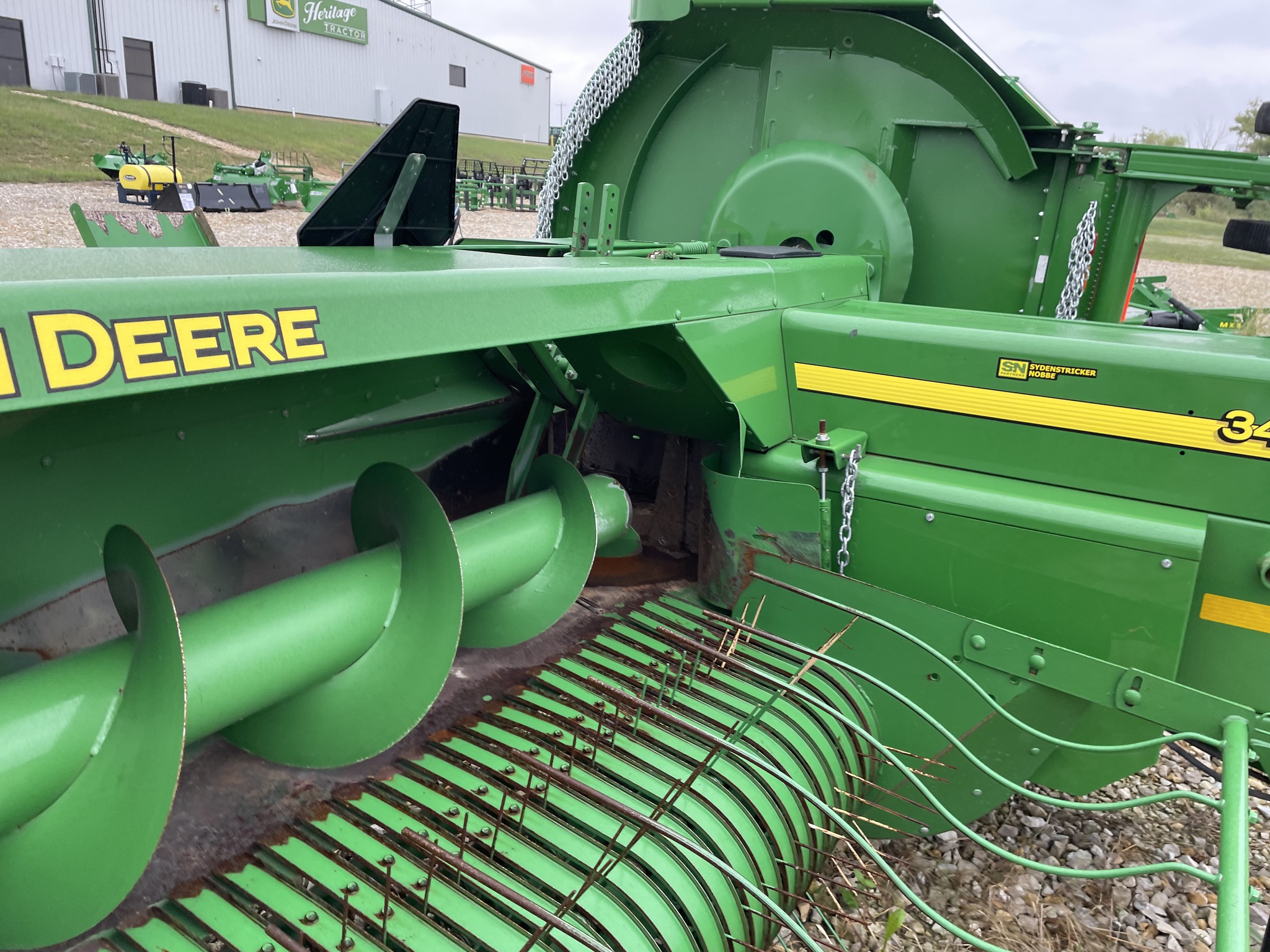  2022 John Deere 348 at Heritage Tractor in Rolla, MO
