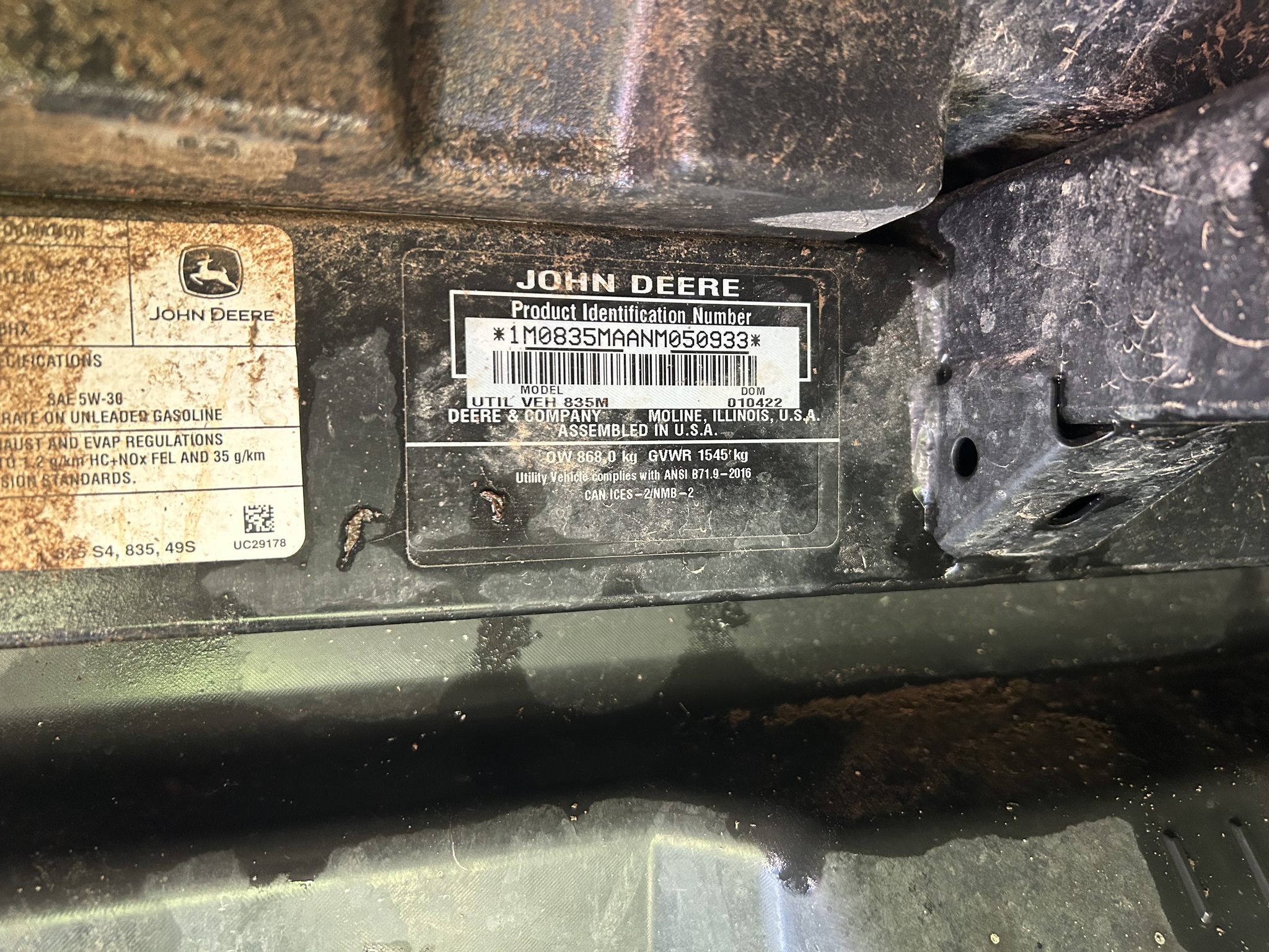  2022 John Deere XUV 835M at Heritage Tractor in Rogersville, MO