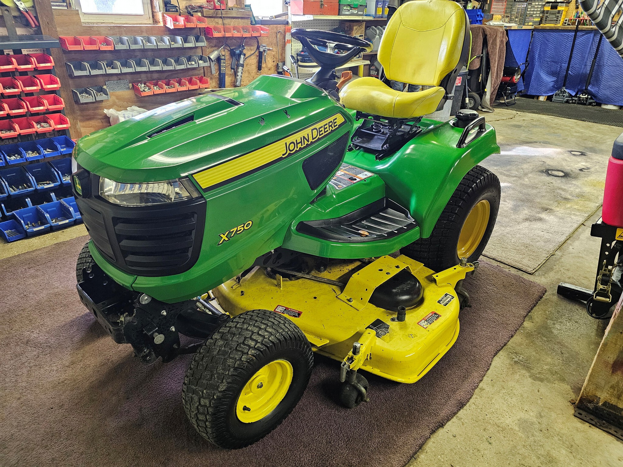  2017 John Deere X750 at Heritage Tractor in Freeport, IL