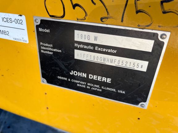 2022 John Deere 190G W