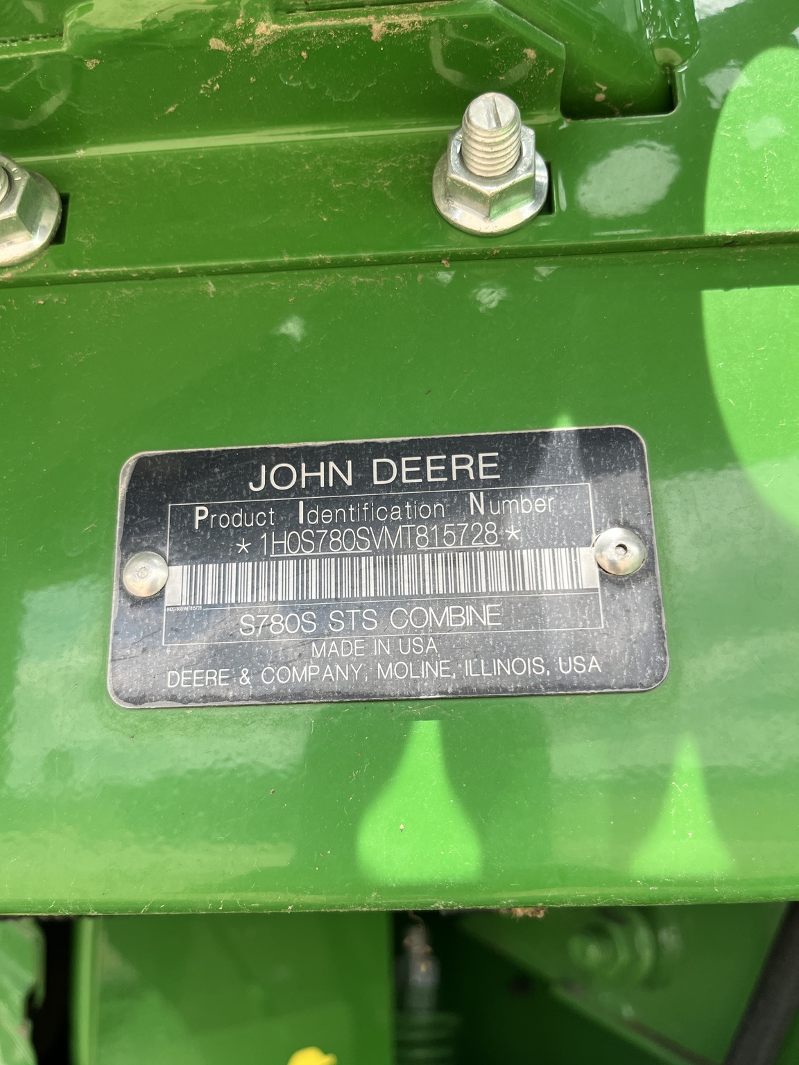 2021 John Deere S780 Image 27