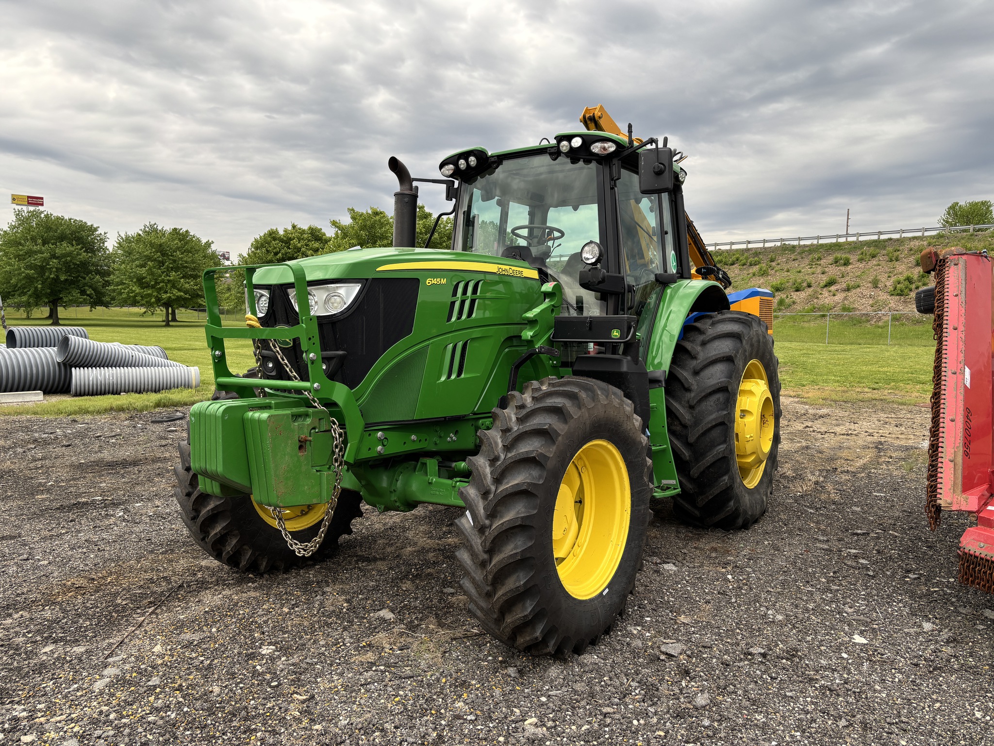 Used 2023 John Deere 6145M Utility Tractors at Koenig Equipment in Anna, OH - PhotoXL0