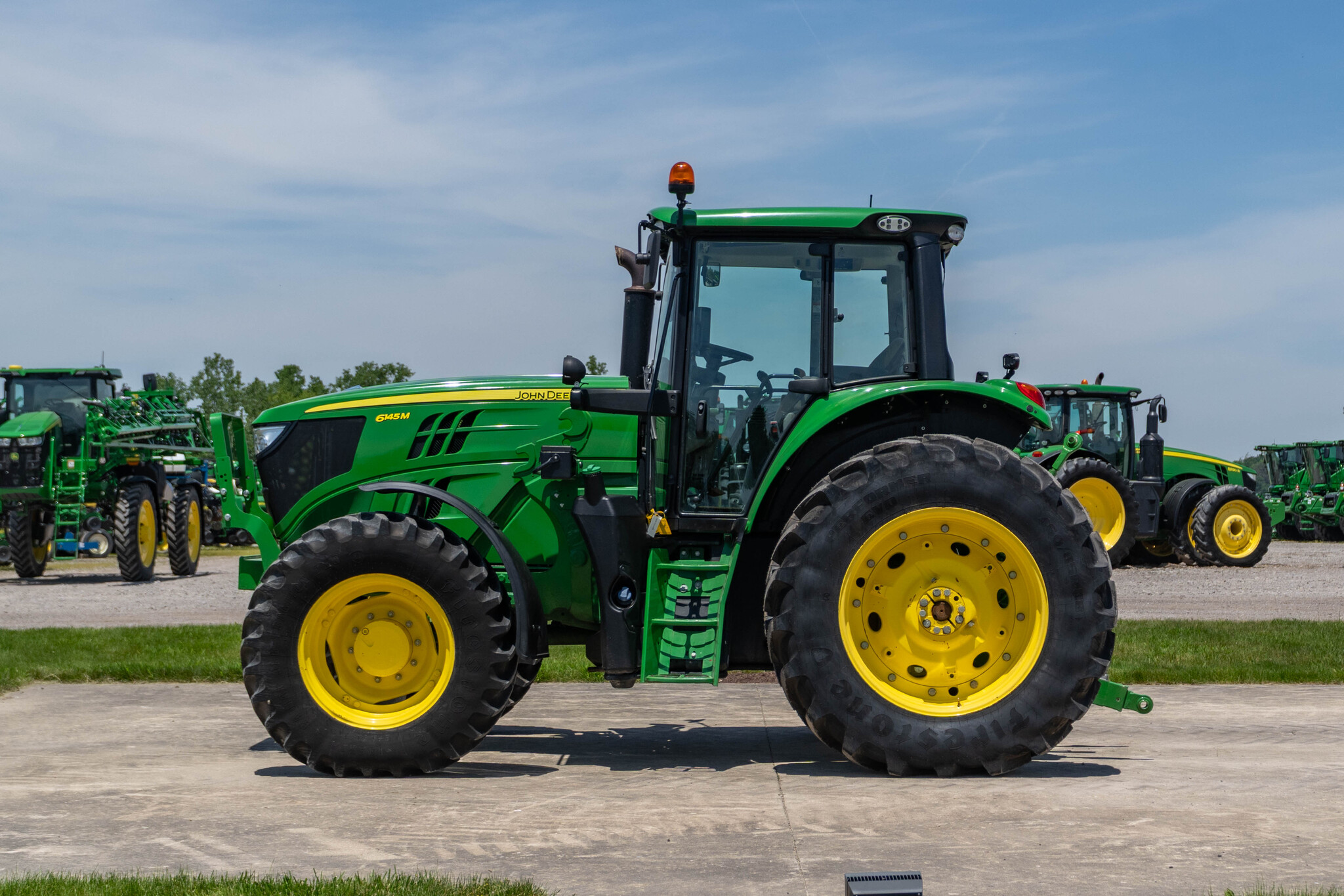 Used 2023 John Deere 6145M Row Crop Tractors at Koenig Equipment in Anna, OH - PhotoXL1