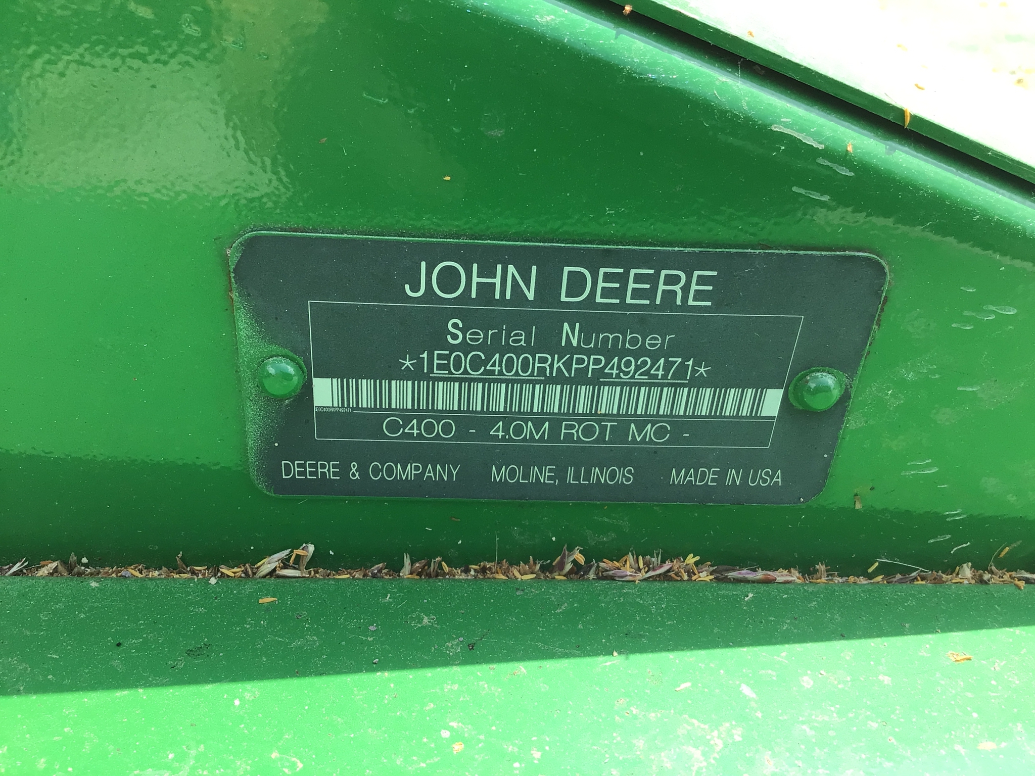 2023 John Deere C400 Image 20