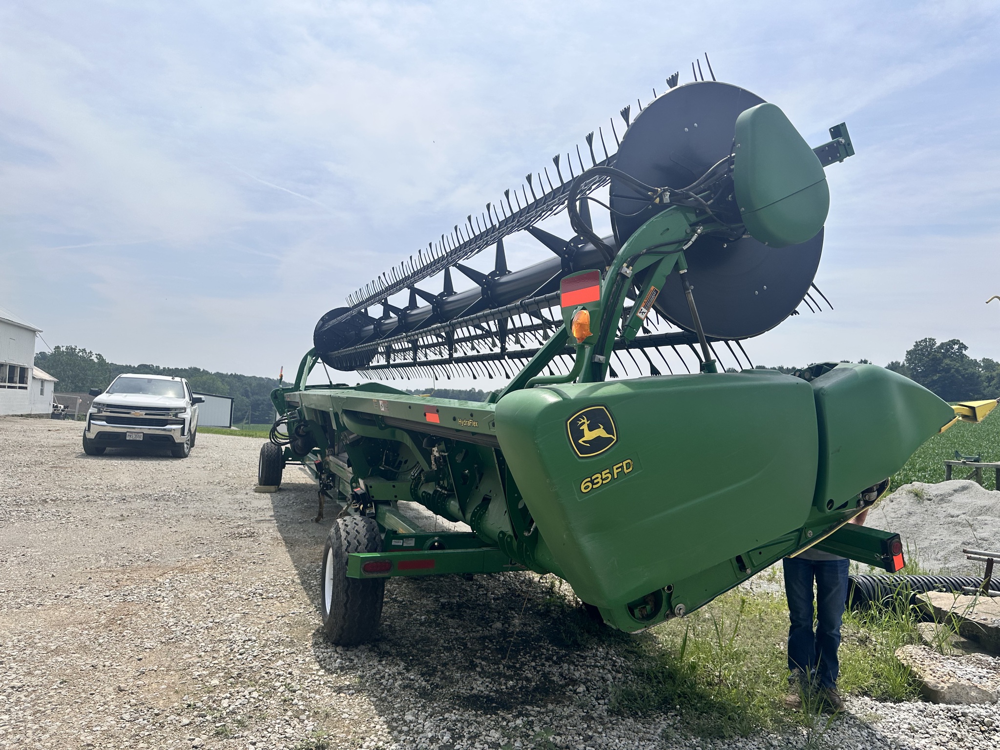 2014 John Deere 635FD Image 1