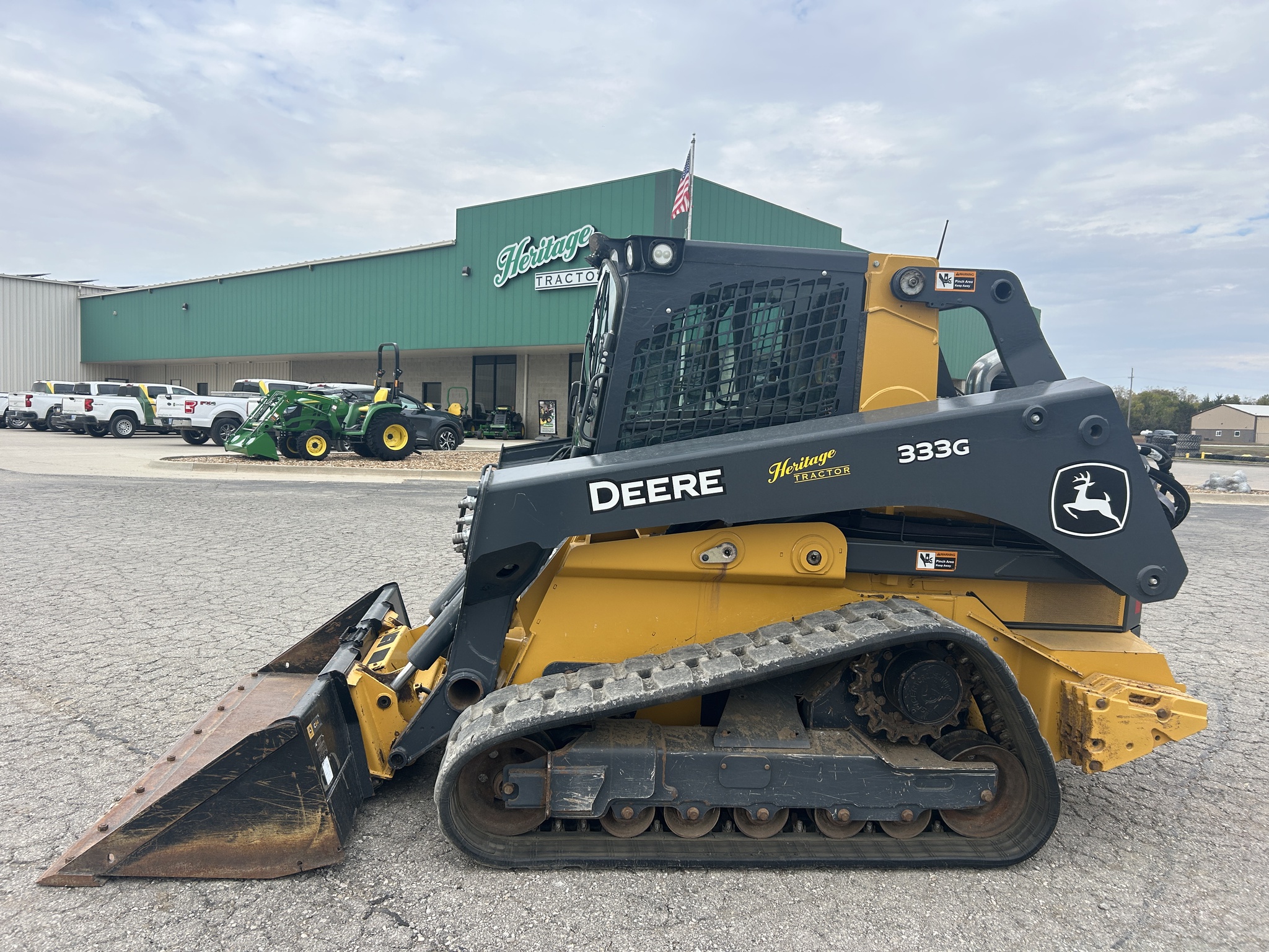  2023 John Deere 333G at Heritage Tractor in Baldwin City, KS