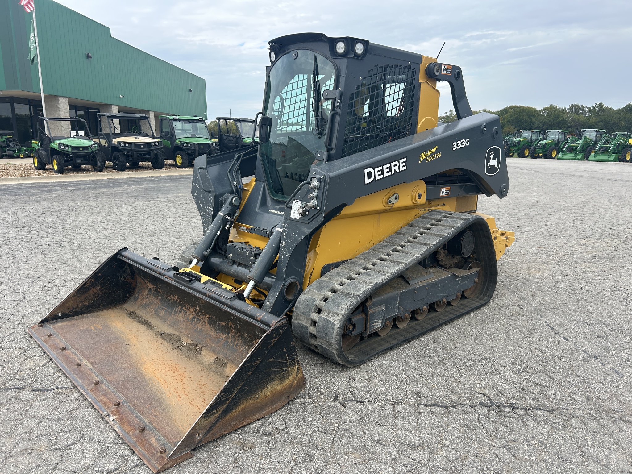  2023 John Deere 333G at Heritage Tractor in Baldwin City, KS