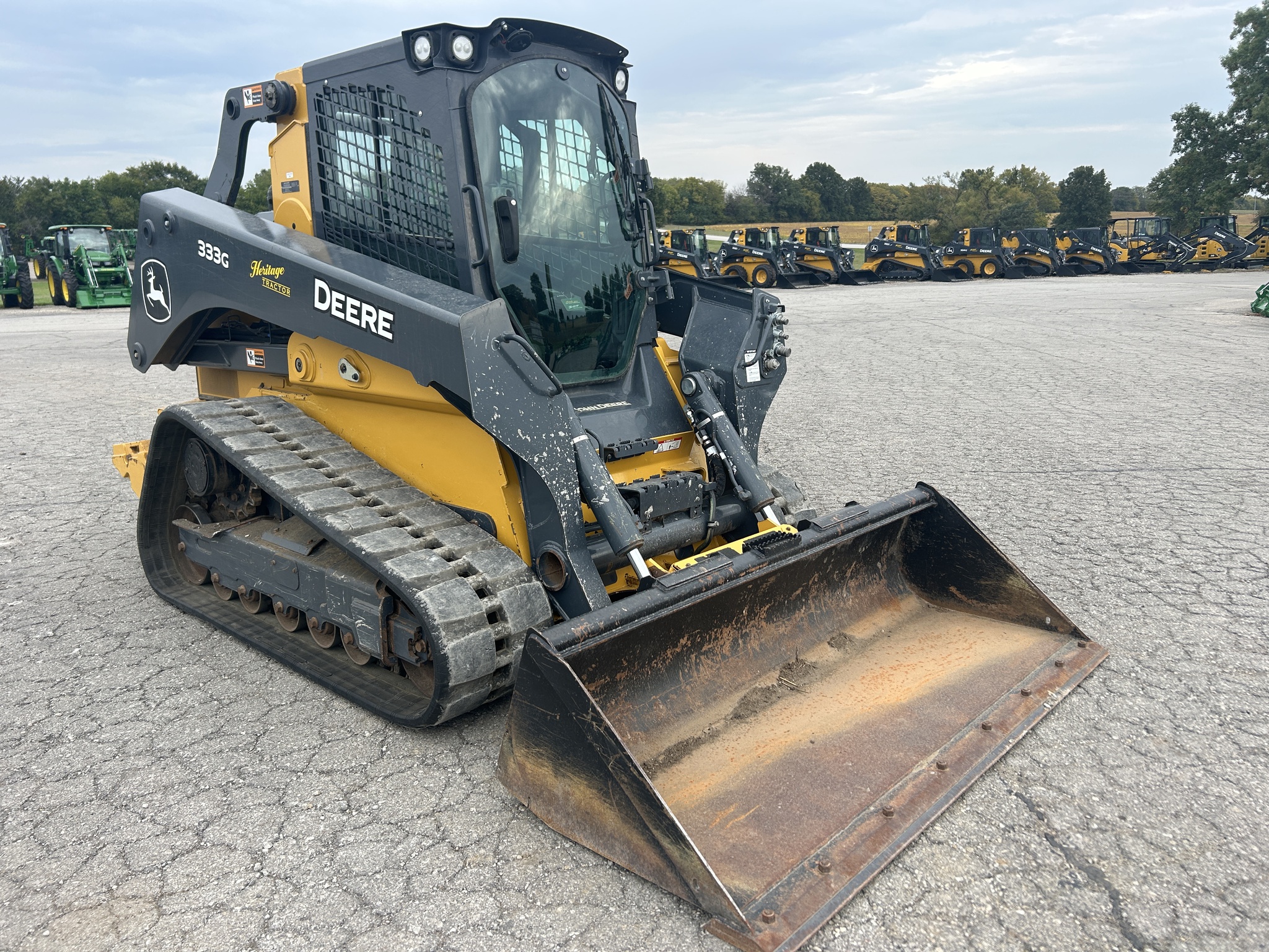  2023 John Deere 333G at Heritage Tractor in Baldwin City, KS