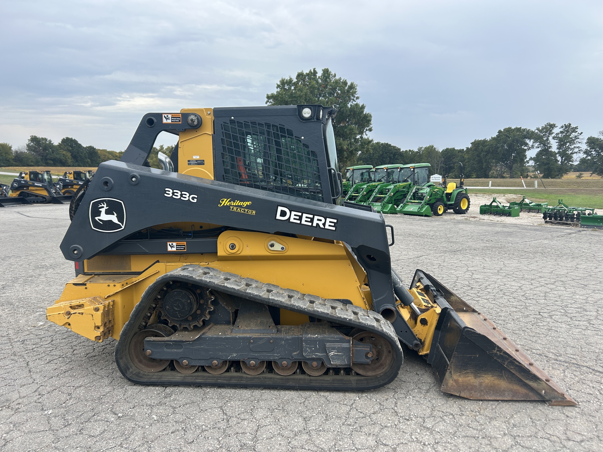  2023 John Deere 333G at Heritage Tractor in Baldwin City, KS
