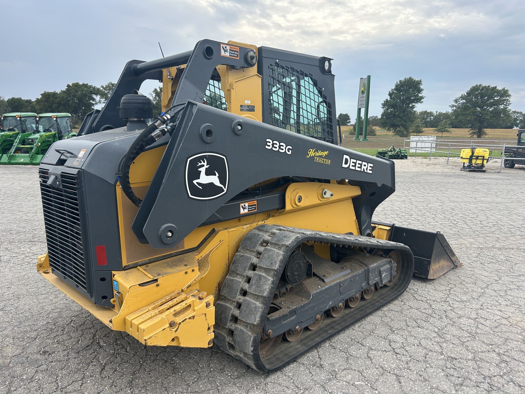  2023 John Deere 333G at Heritage Tractor in Baldwin City, KS