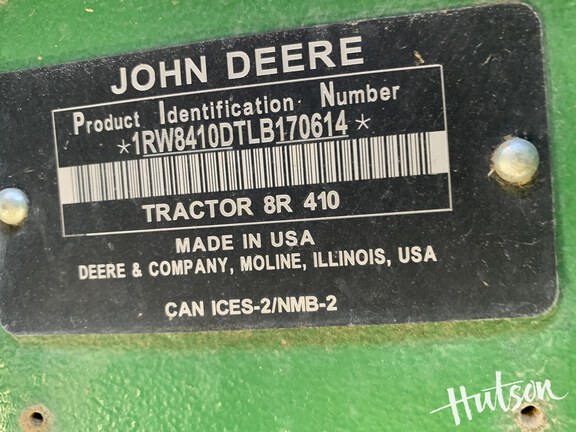 Photo of 2020 John Deere 8R 410