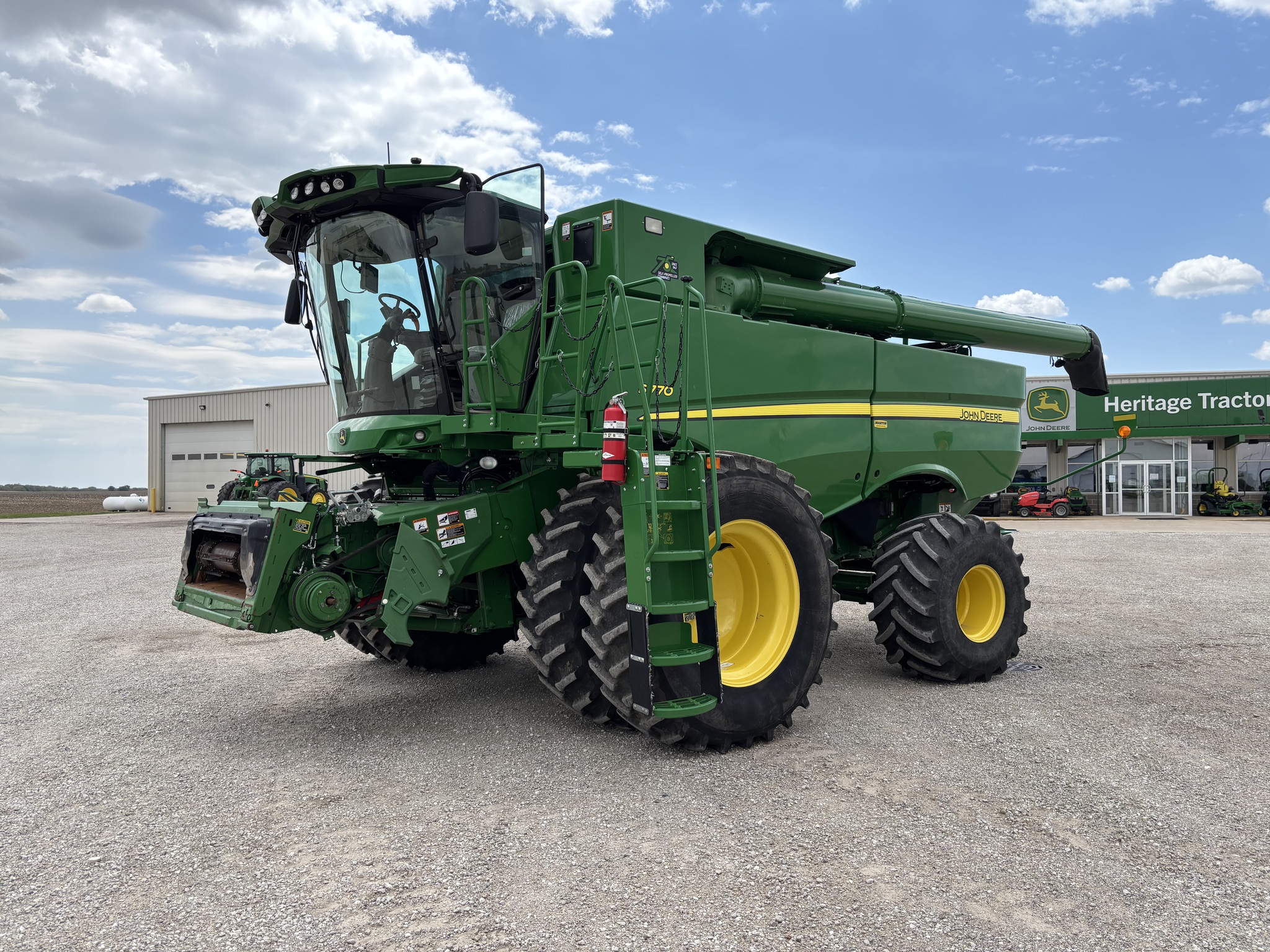 2022 John Deere S770 at Heritage Tractor in Brimfield, IL