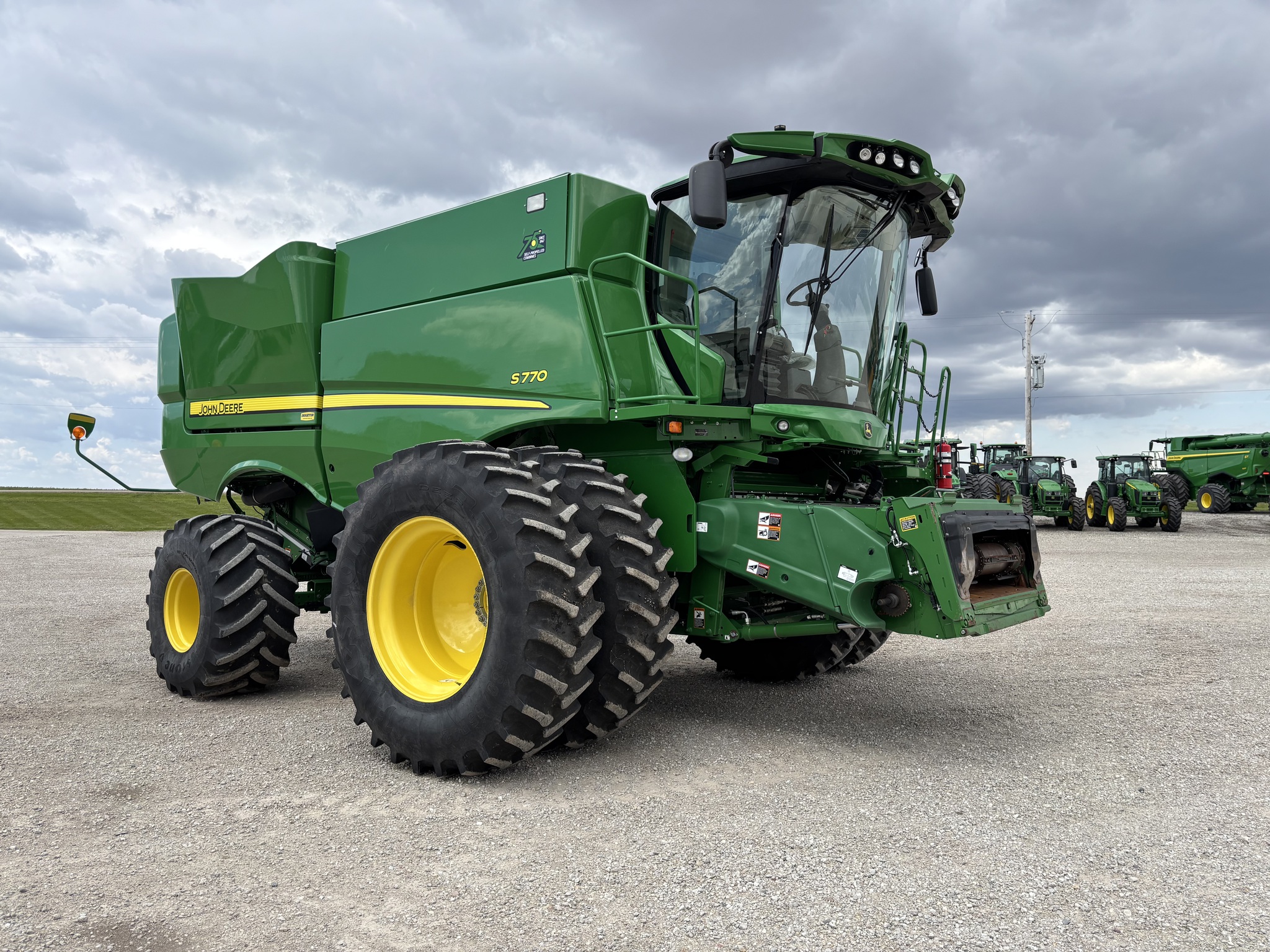  2022 John Deere S770 at Heritage Tractor in Brimfield, IL