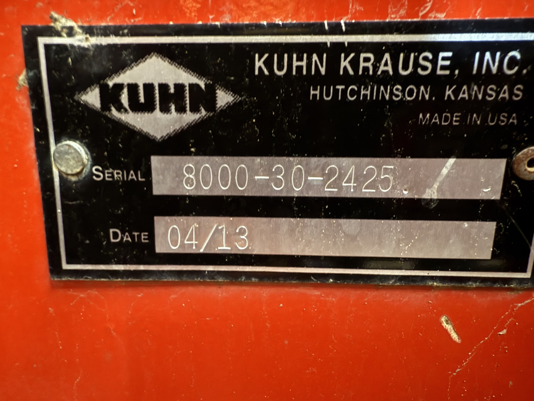 2013 Kuhn Krause 8000-30 Image 13