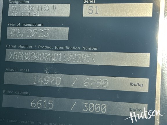 Photo of 2023 Manitou MLT630-115VCP