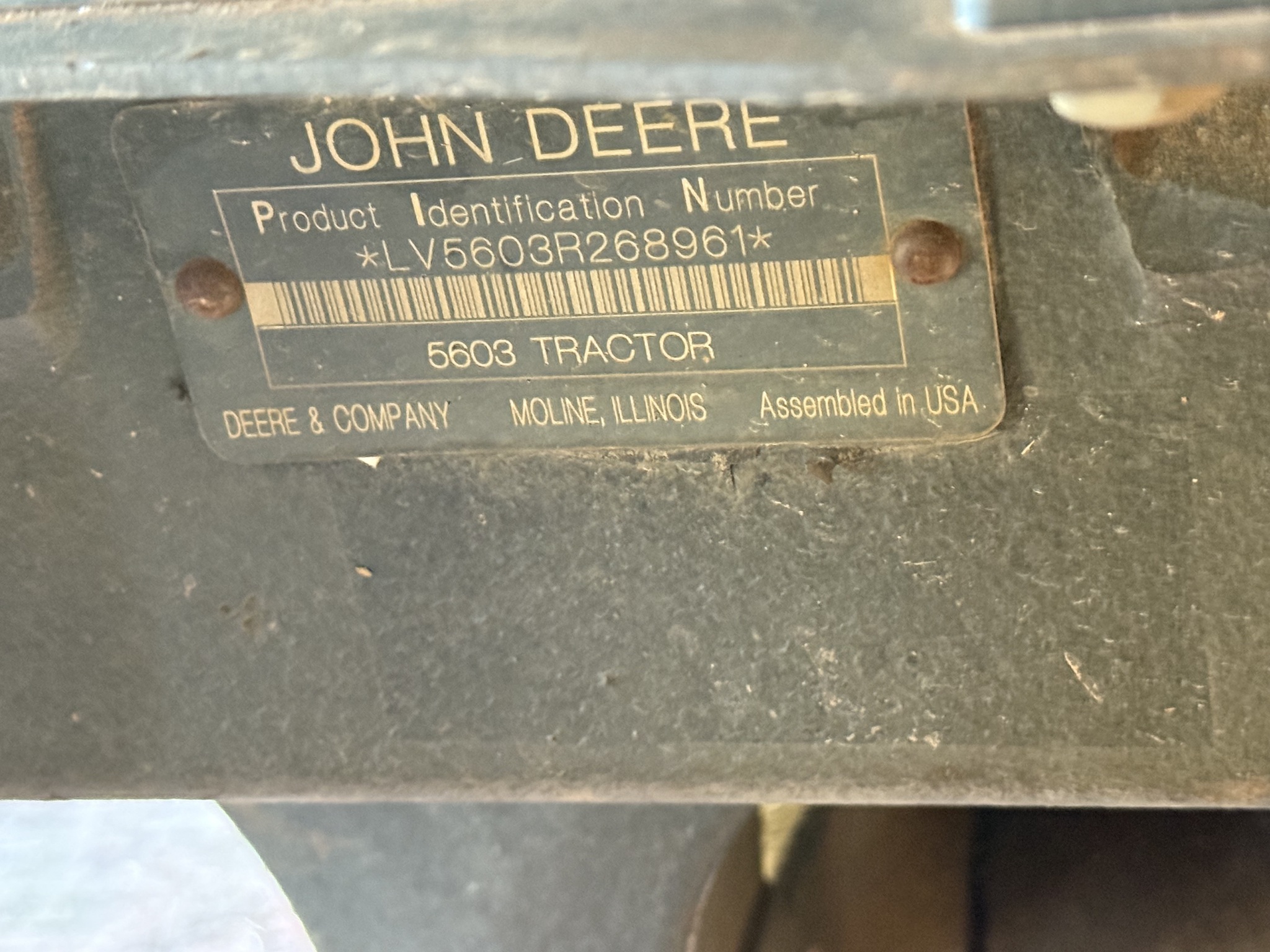 2008 John Deere 5603 Image 14