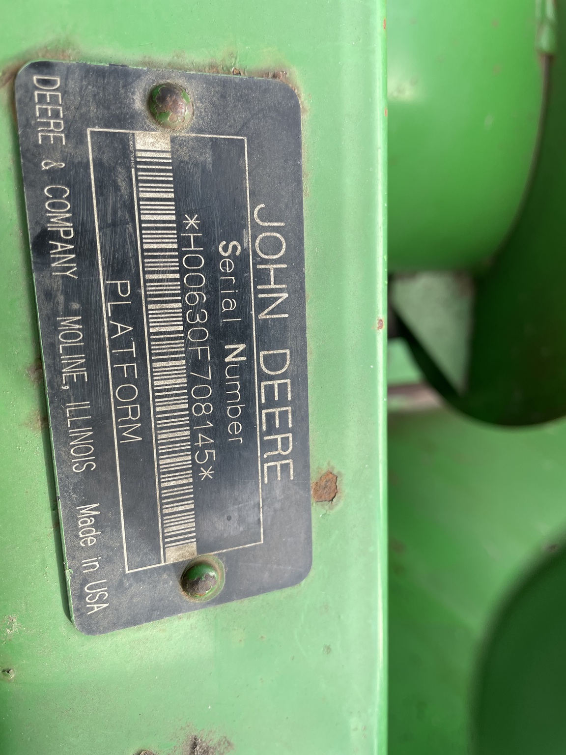 2004 John Deere 630F Image 12