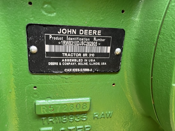 2025 John Deere 8R 310 - Photo42