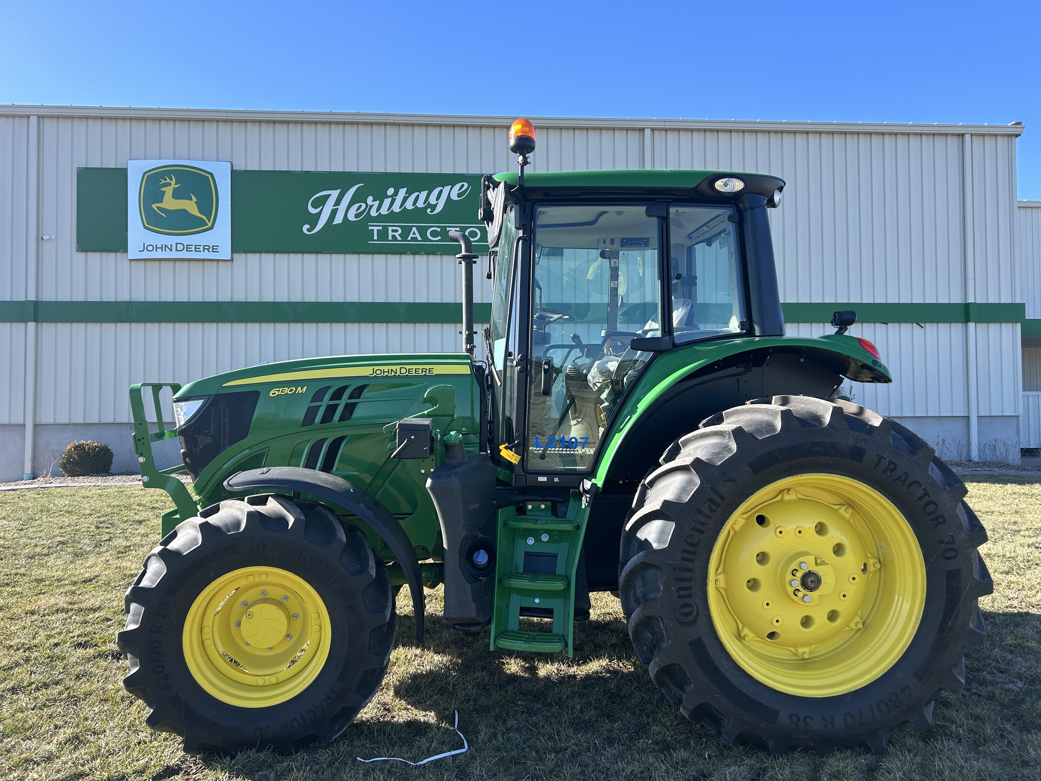  2025 John Deere 6130M at Heritage Tractor in Adrian, MO