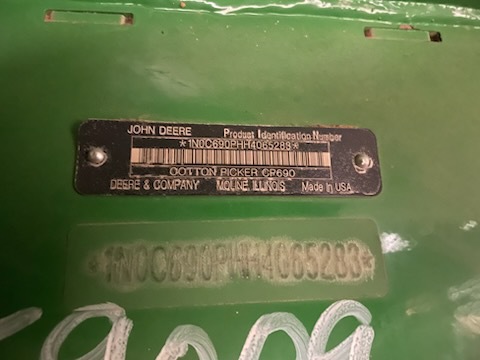 2017 John Deere CP690 Photo 7