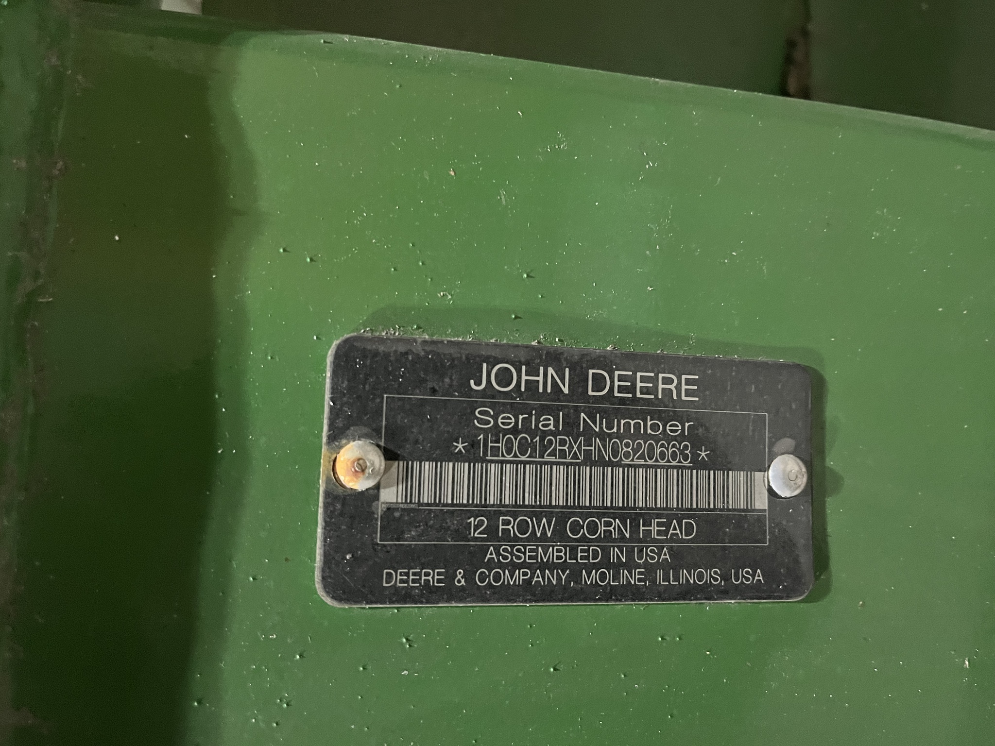  2022 John Deere C12R at Heritage Tractor in Streator, IL