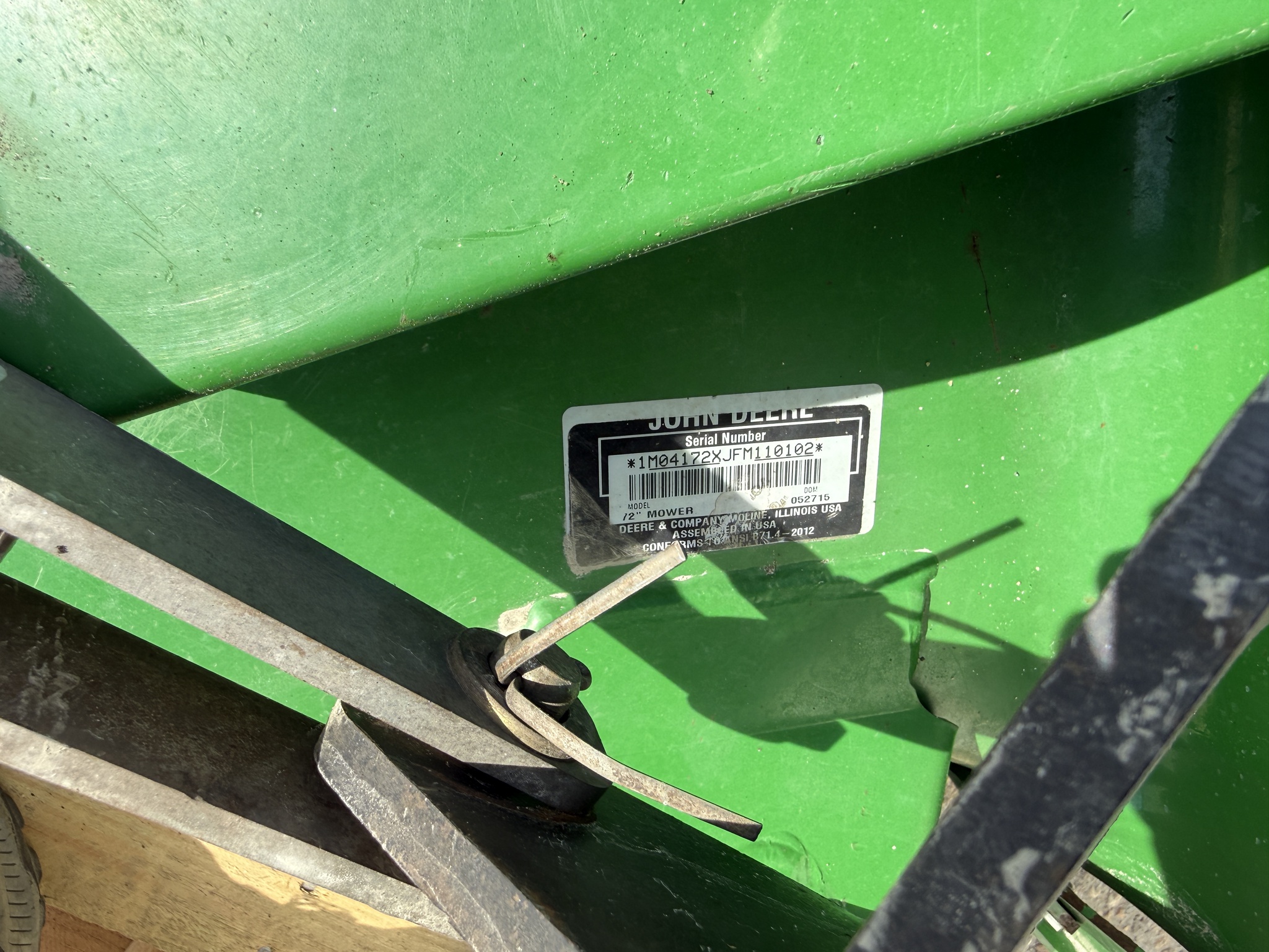 2015 John Deere 72 Image 5