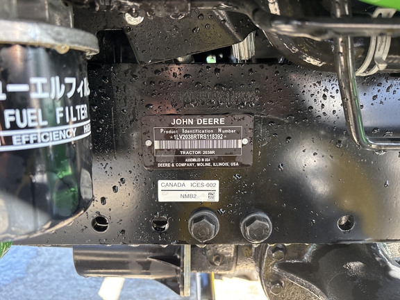 New In-Stock 2025 John Deere 2038R Compact Utility Tractors at Koenig Equipment in Knightstown, IN - Photo19