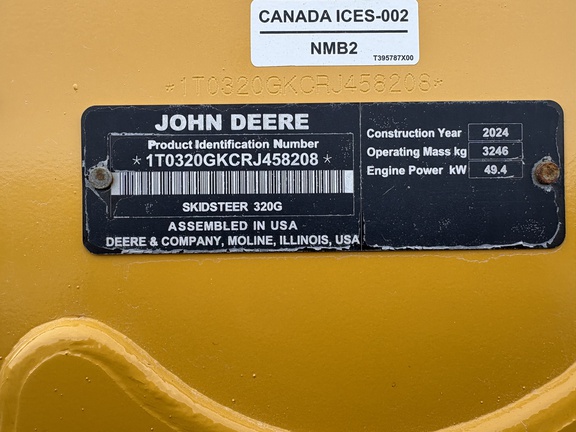 2024 John Deere 320G