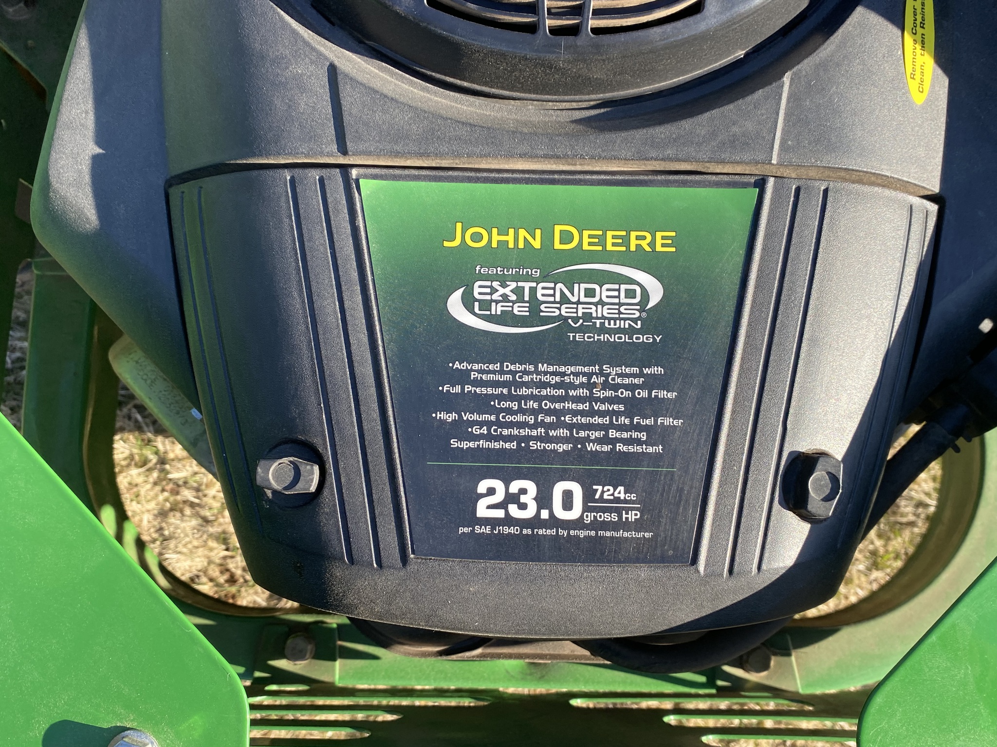 2012 John Deere Z425 Image 8