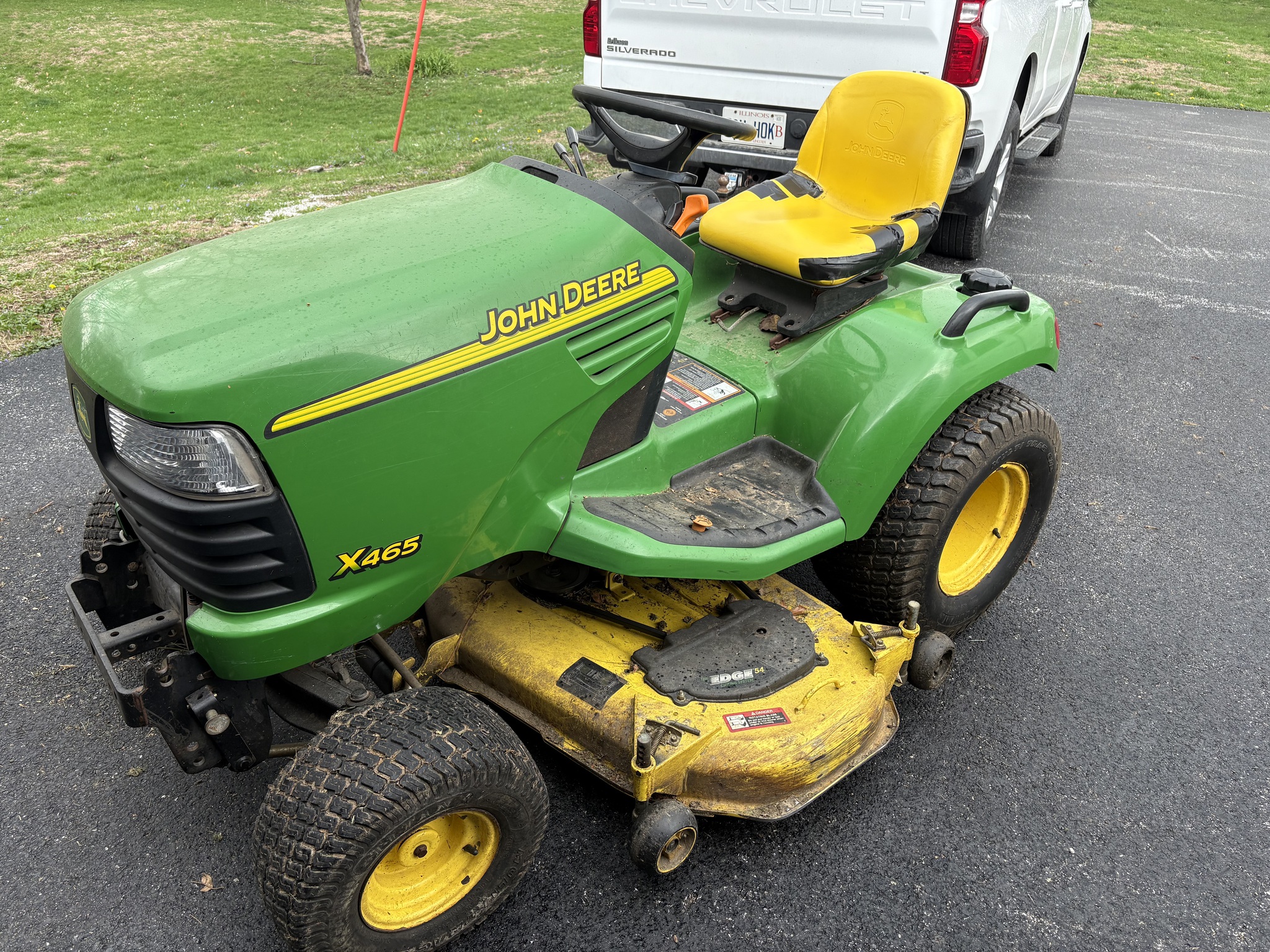  2003 John Deere X465 at Heritage Tractor in Geneseo, IL