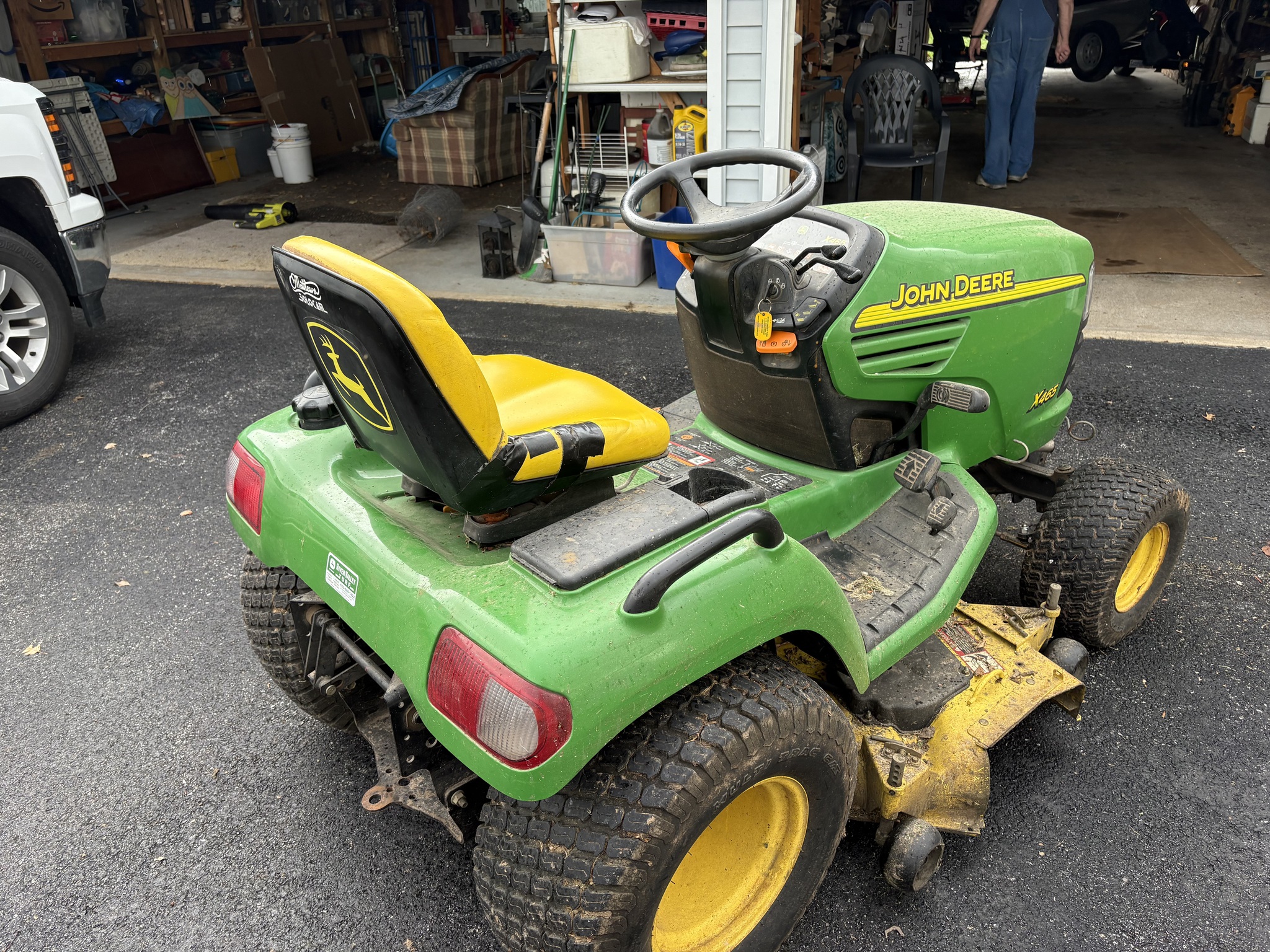 2003 John Deere X465 at Heritage Tractor in Geneseo, IL