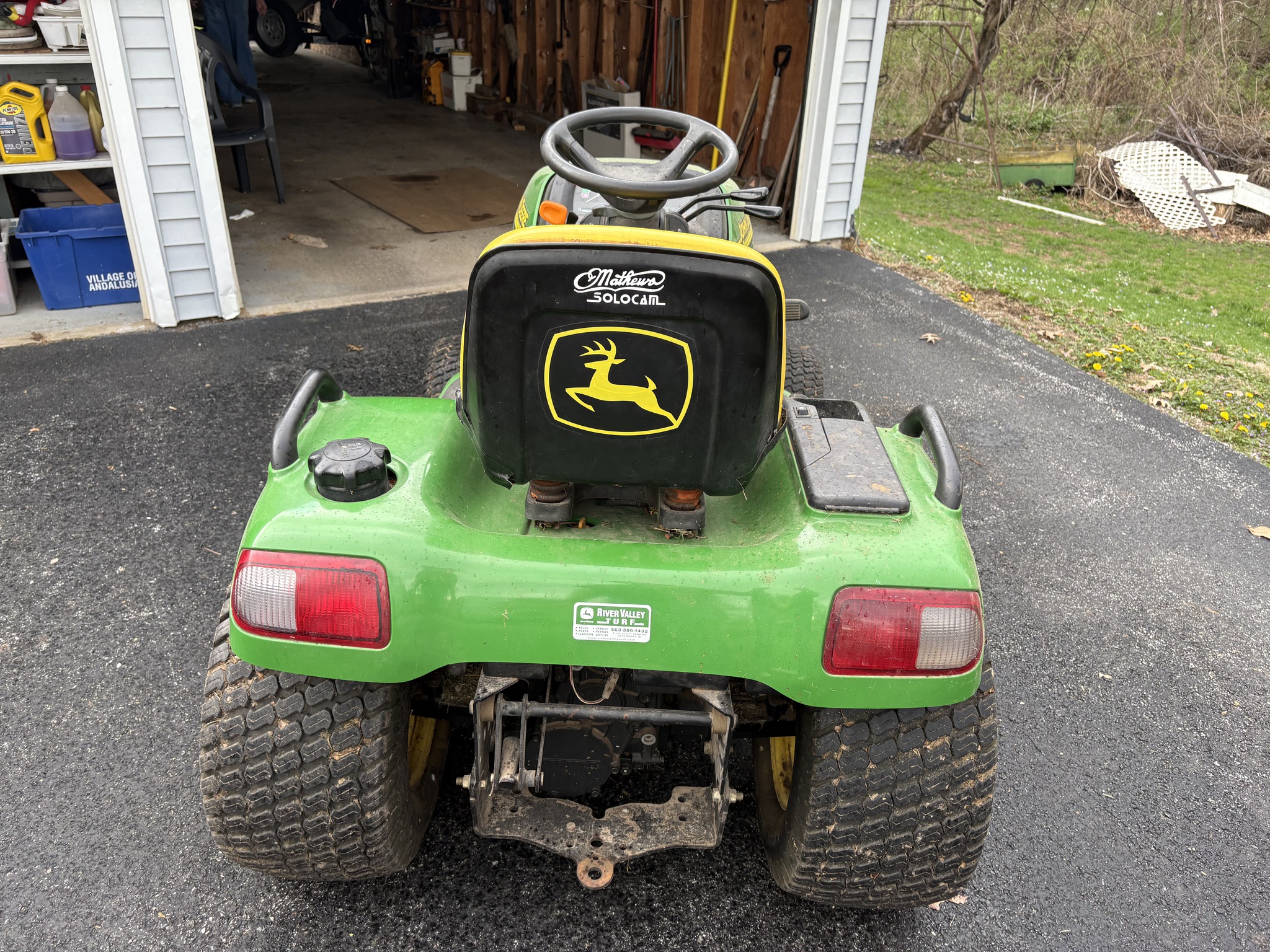  2003 John Deere X465 at Heritage Tractor in Geneseo, IL