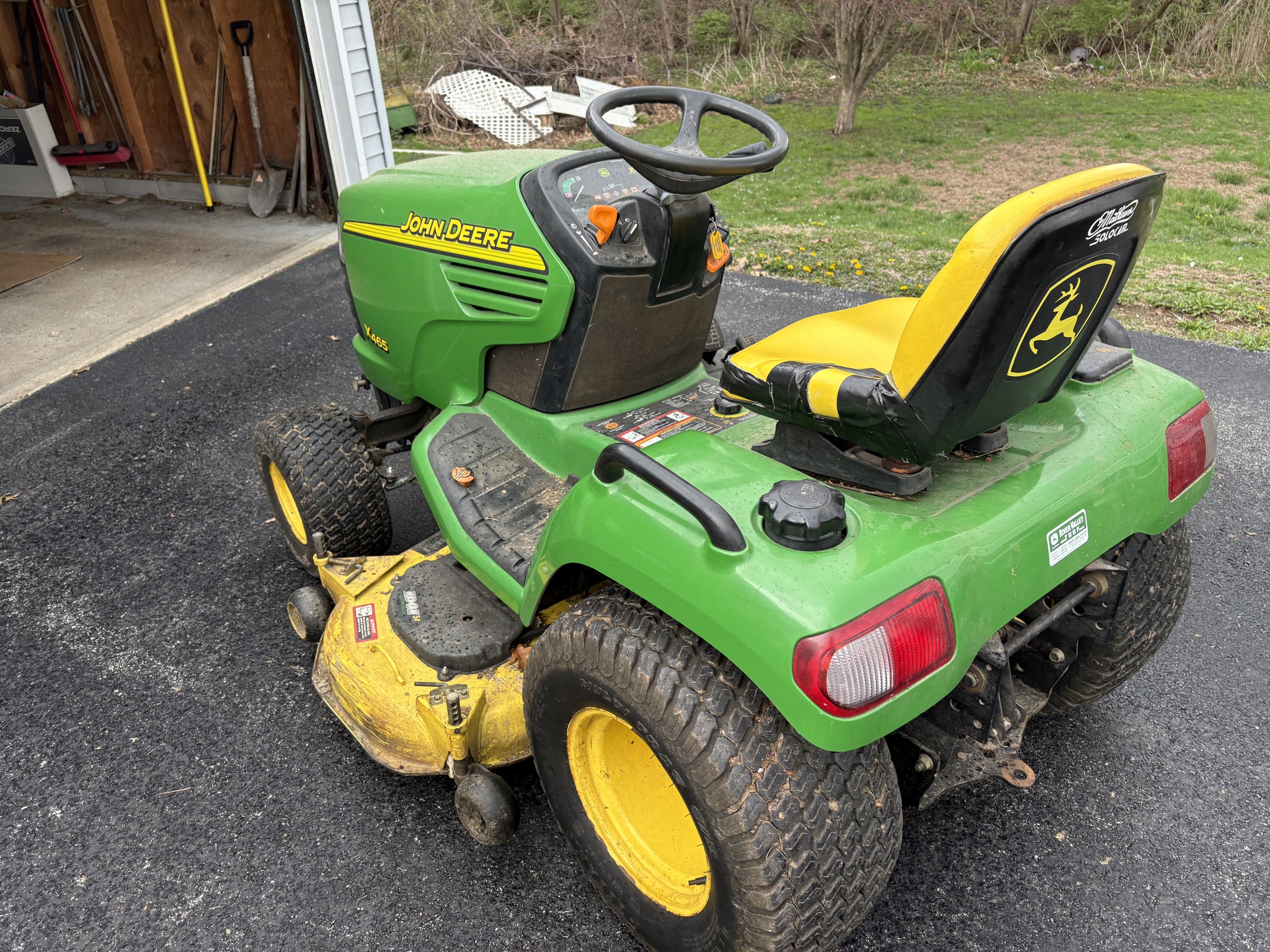  2003 John Deere X465 at Heritage Tractor in Geneseo, IL