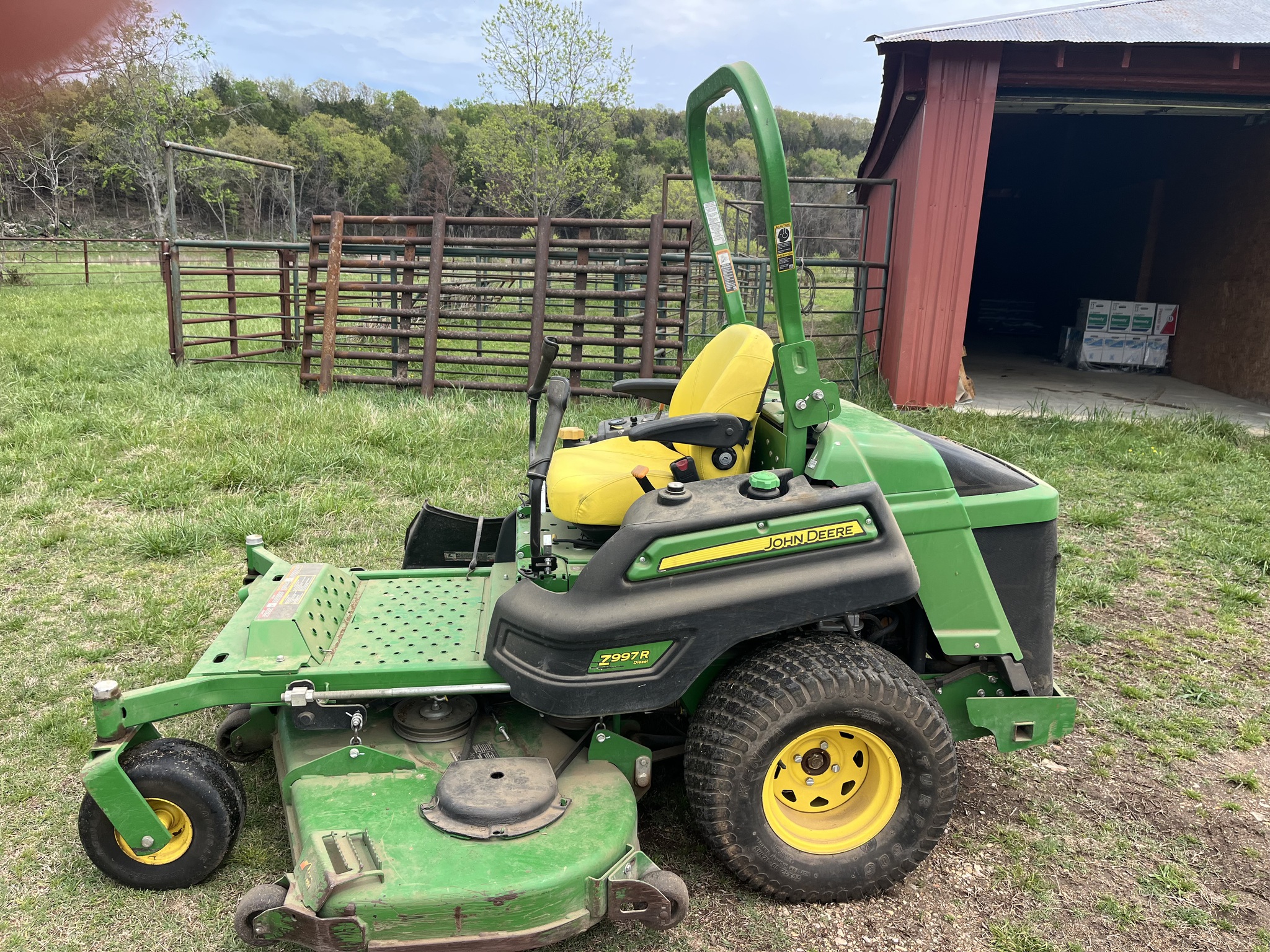  2017 John Deere Z997R at Heritage Tractor in Harrison, AR