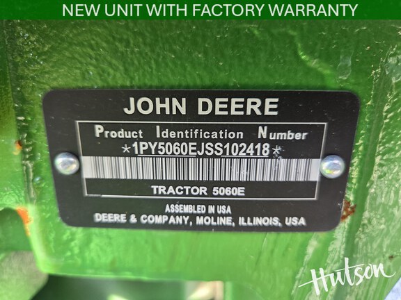 Photo of 2025 John Deere 5060E