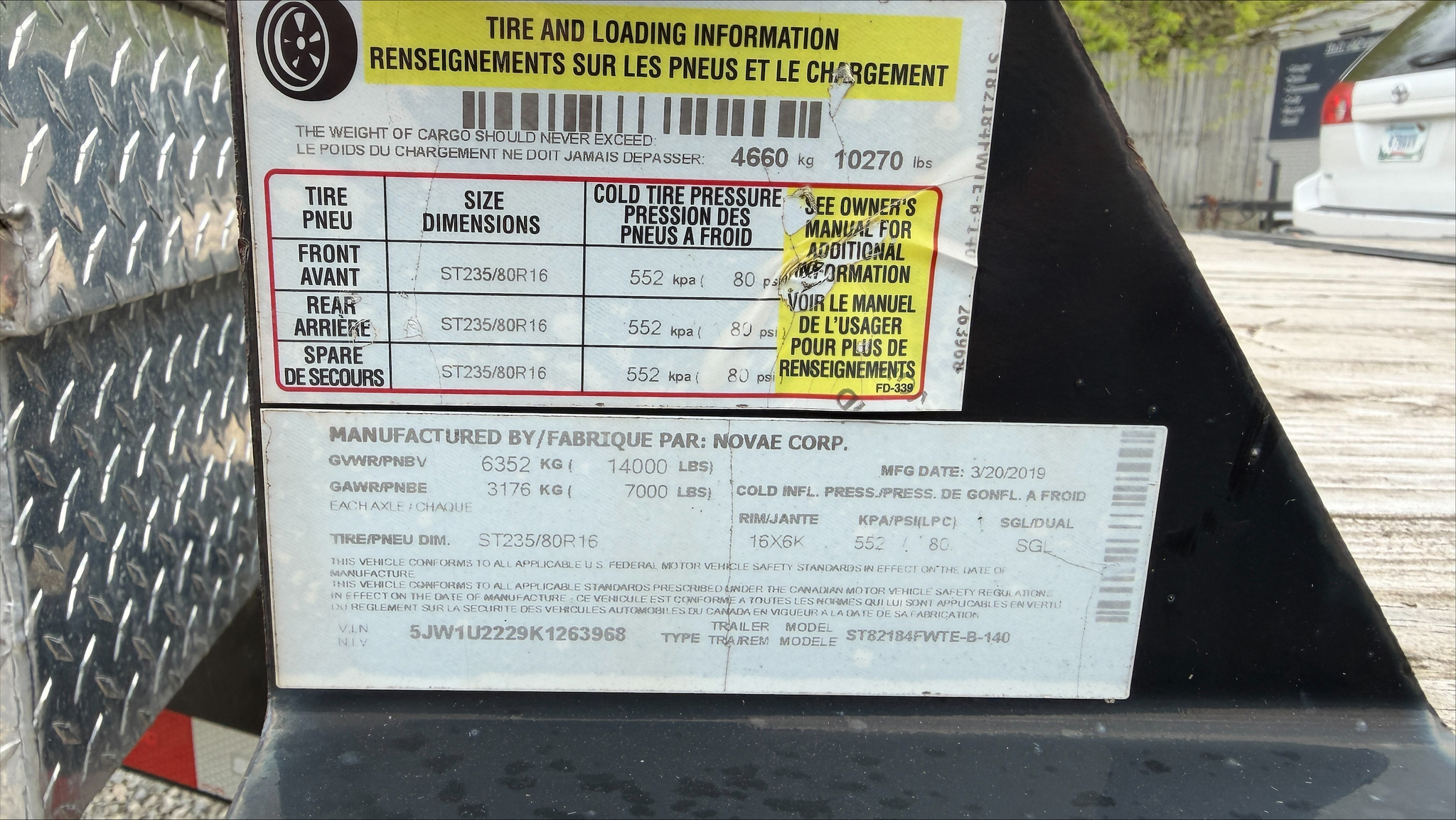 2019 Sure-Trac ST82184FWTE-B-140 Image 2